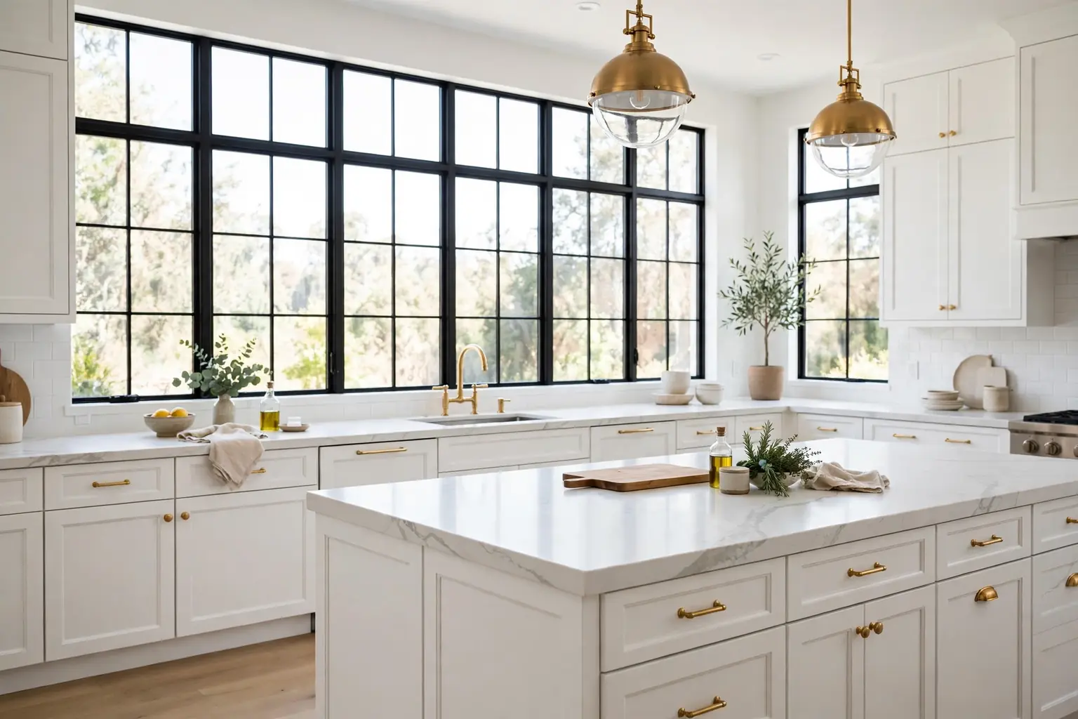 White Quartz Kitchen Countertops: Colors, Finishes, and Design Ideas