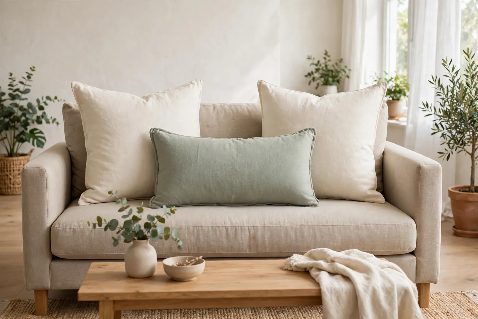 An Easy Lumbar Pillow Pattern for Your Sofa or Bed