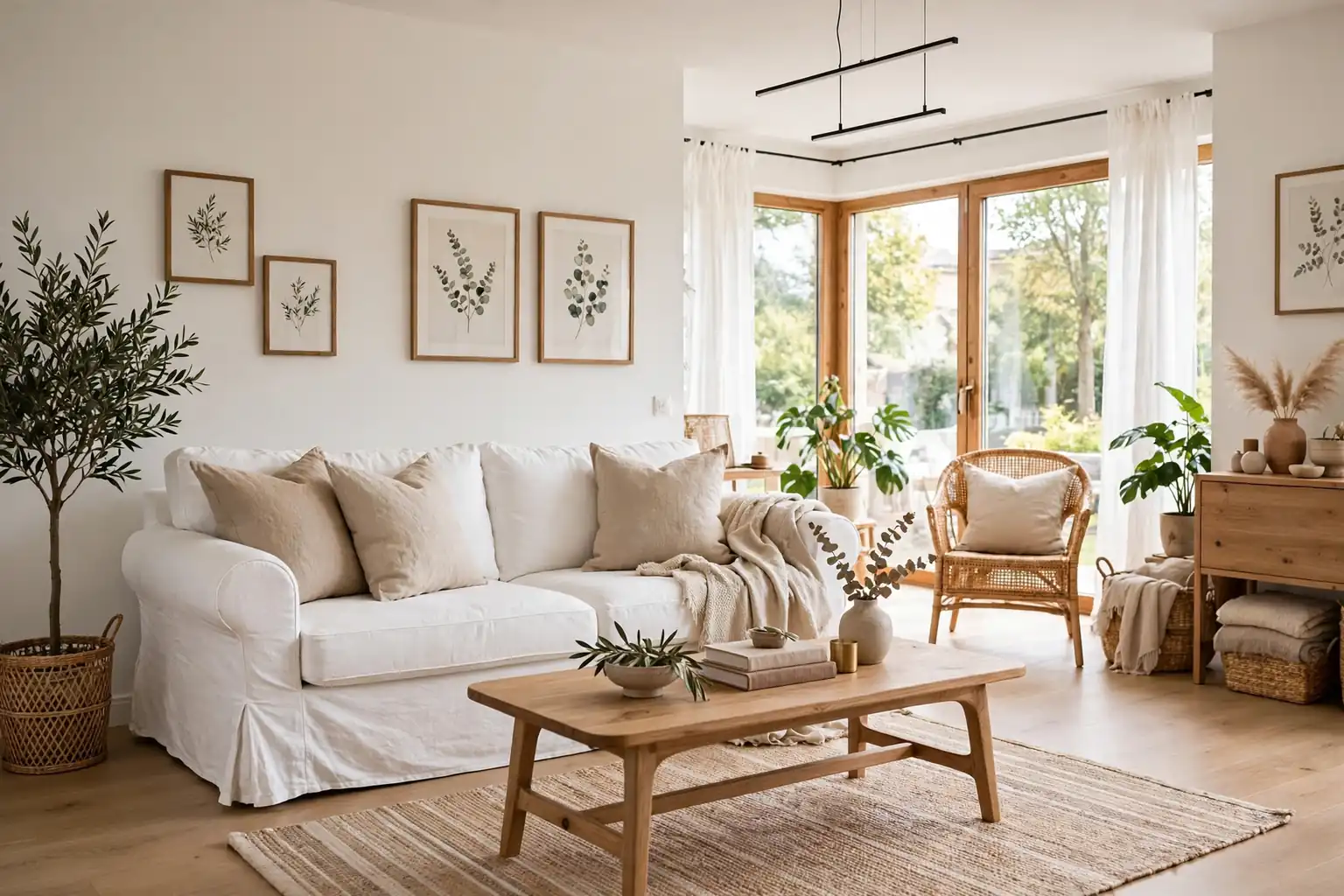 How to Style and Care for White Couch Slipcovers