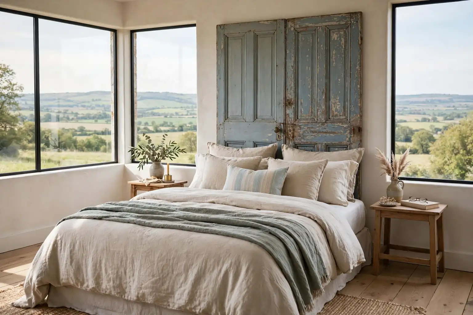 How to Make a Headboard from an Old Door