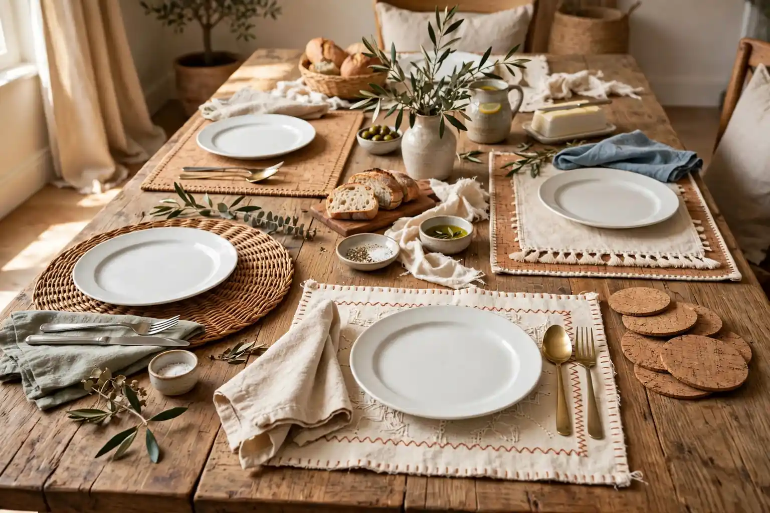 17 DIY Placemat Ideas to Personalize Your Dining Table