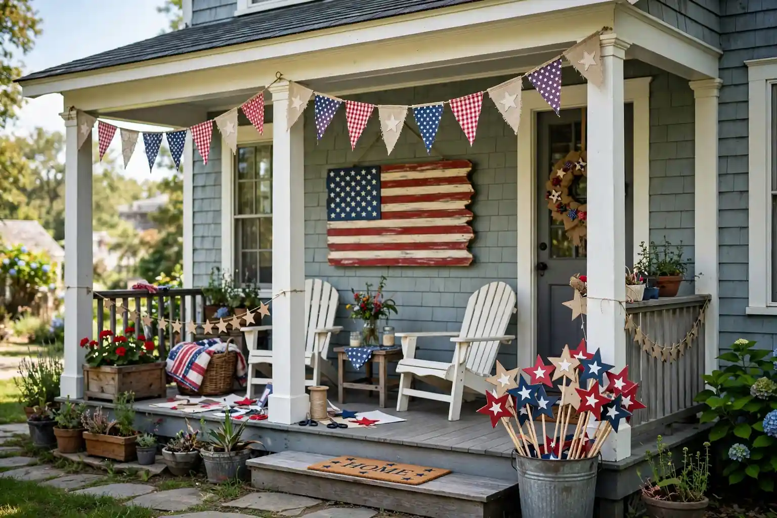 21 DIY Fourth of July Decor Projects You Can Make at Home