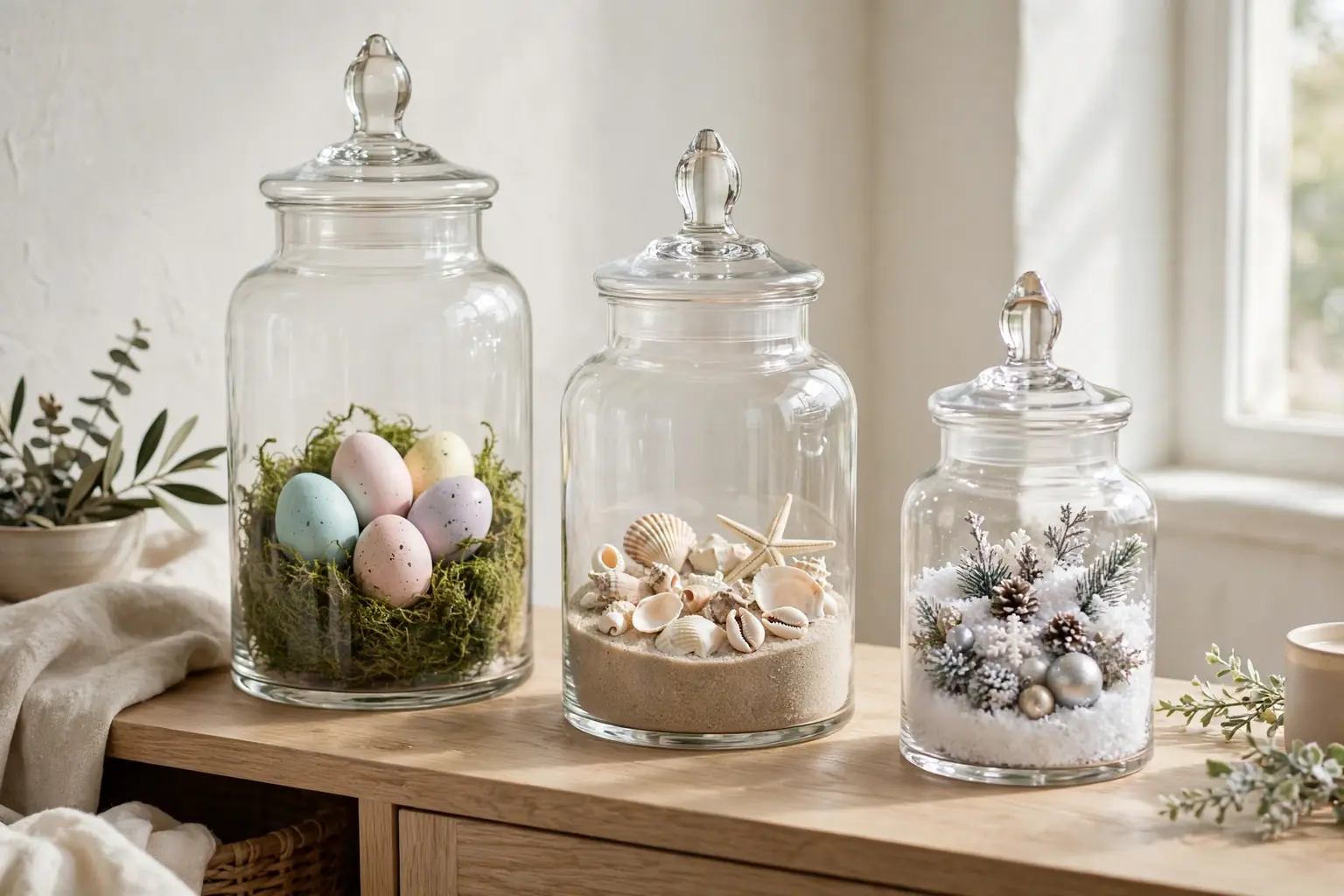 19 Apothecary Jar Filler Ideas for Every Season