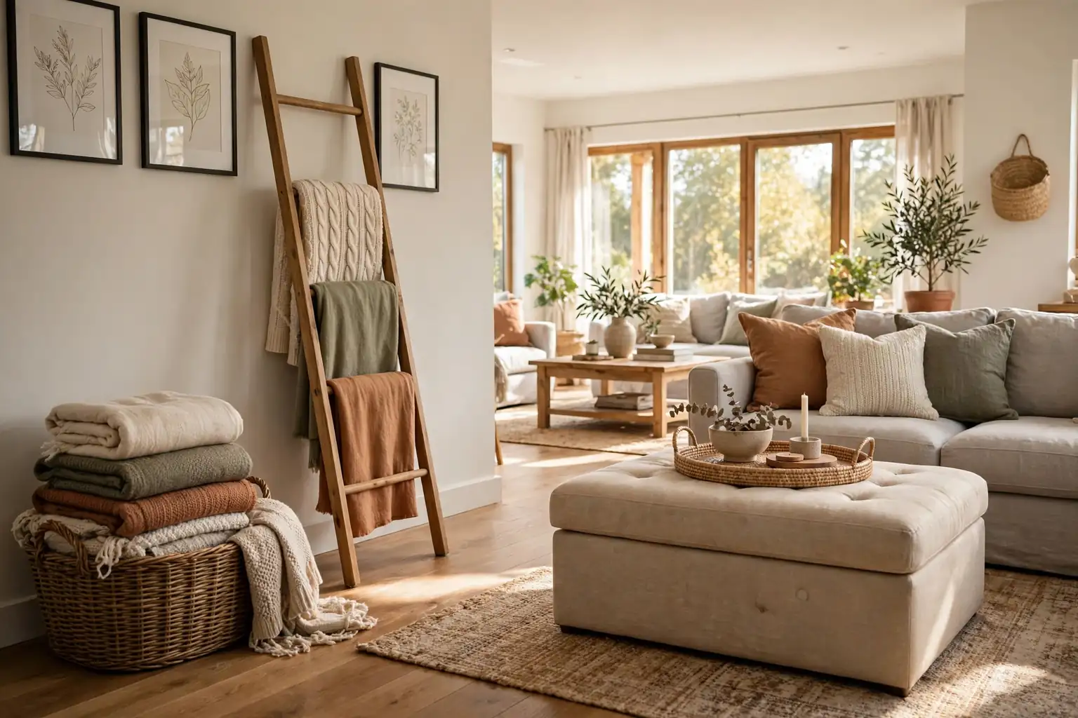 23 Blanket Storage Ideas for a Warm, Inviting Home