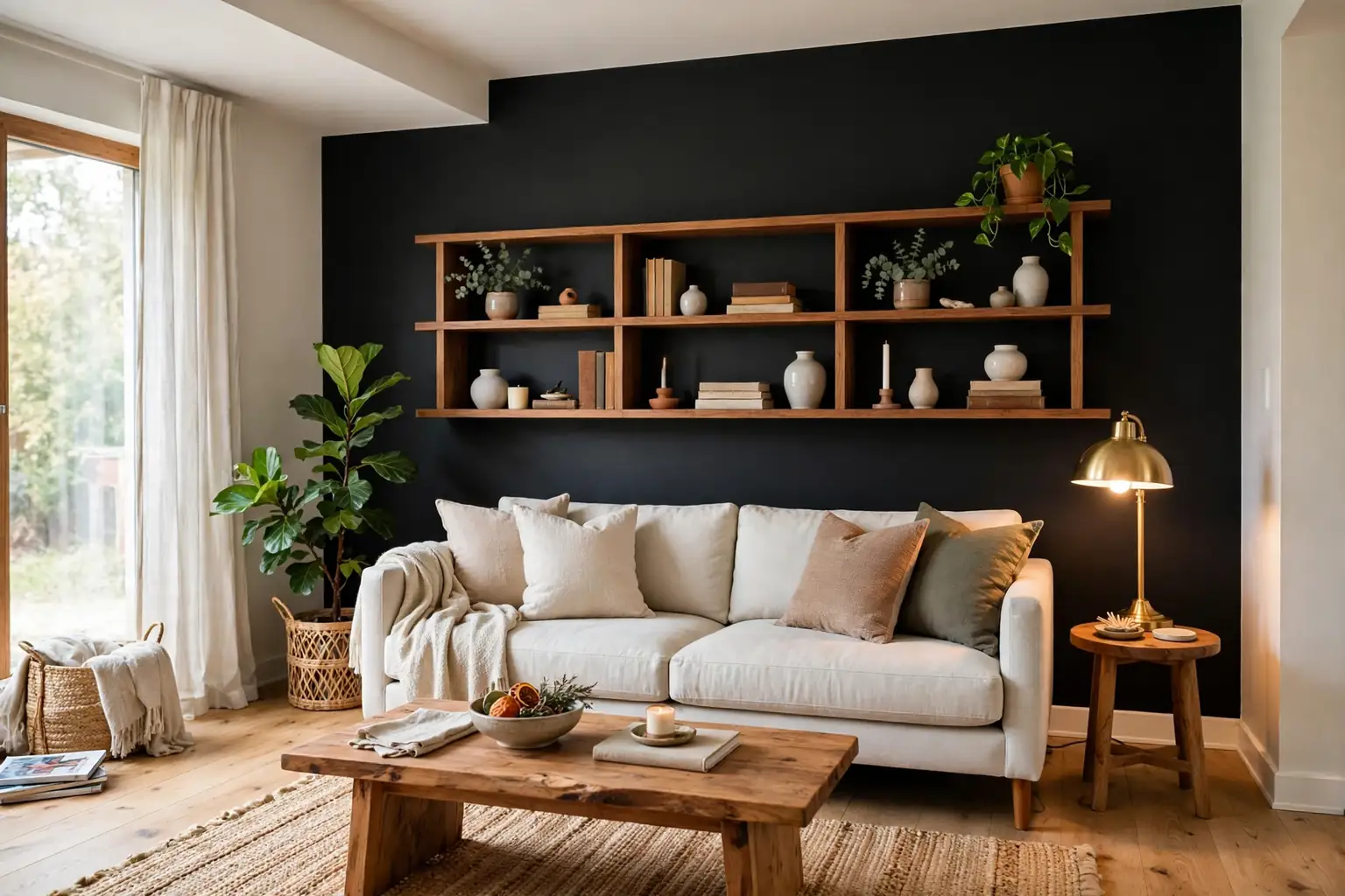 13 Chic Black Accent Wall Ideas to Give Your Space a New Look
