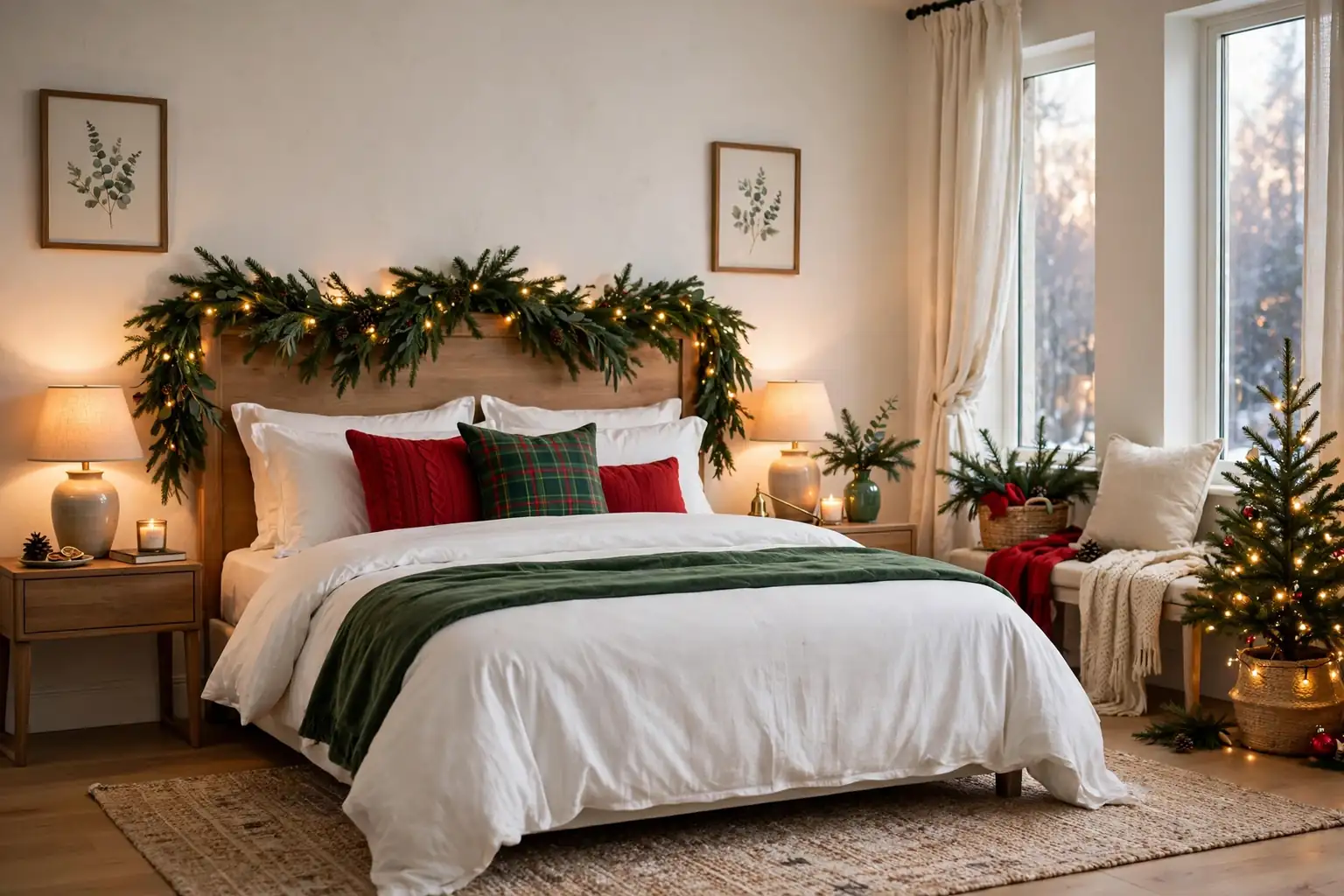 28 Christmas Decor Ideas for Bedroom for a More Polished Space