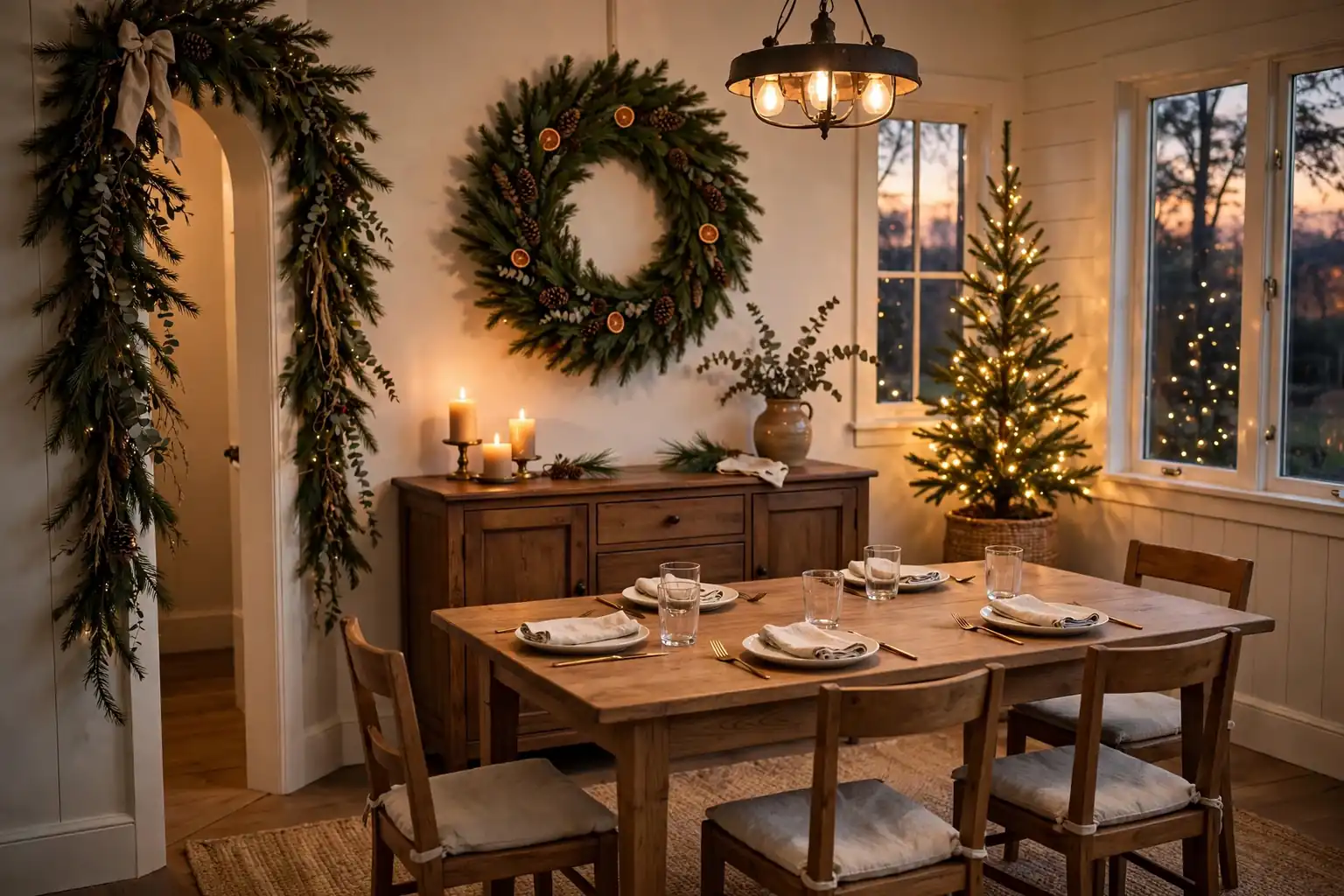 21 Dining Room Christmas Decor Ideas Beyond the Table