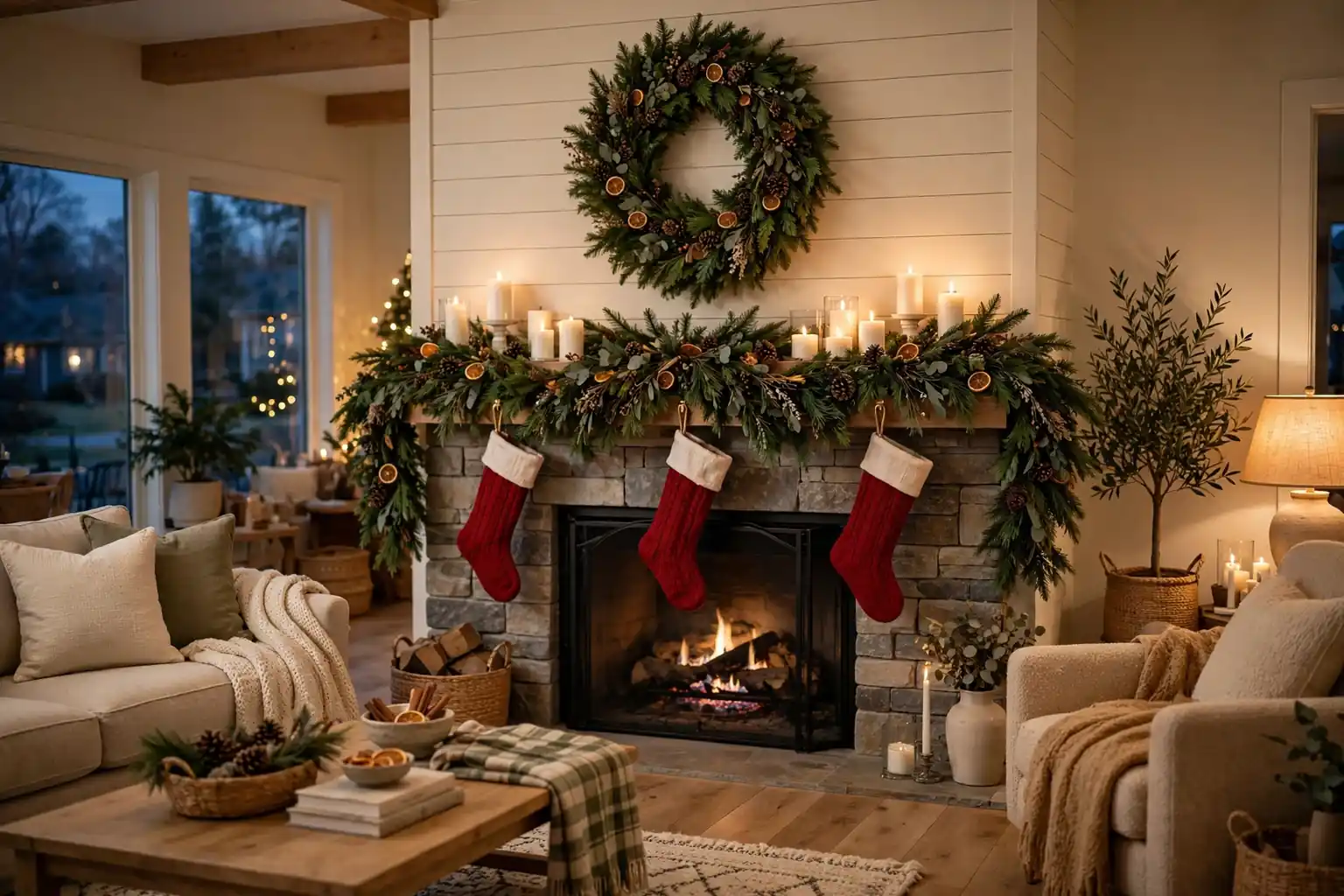 33 Christmas Mantel Decor Ideas for Homes of Every Size