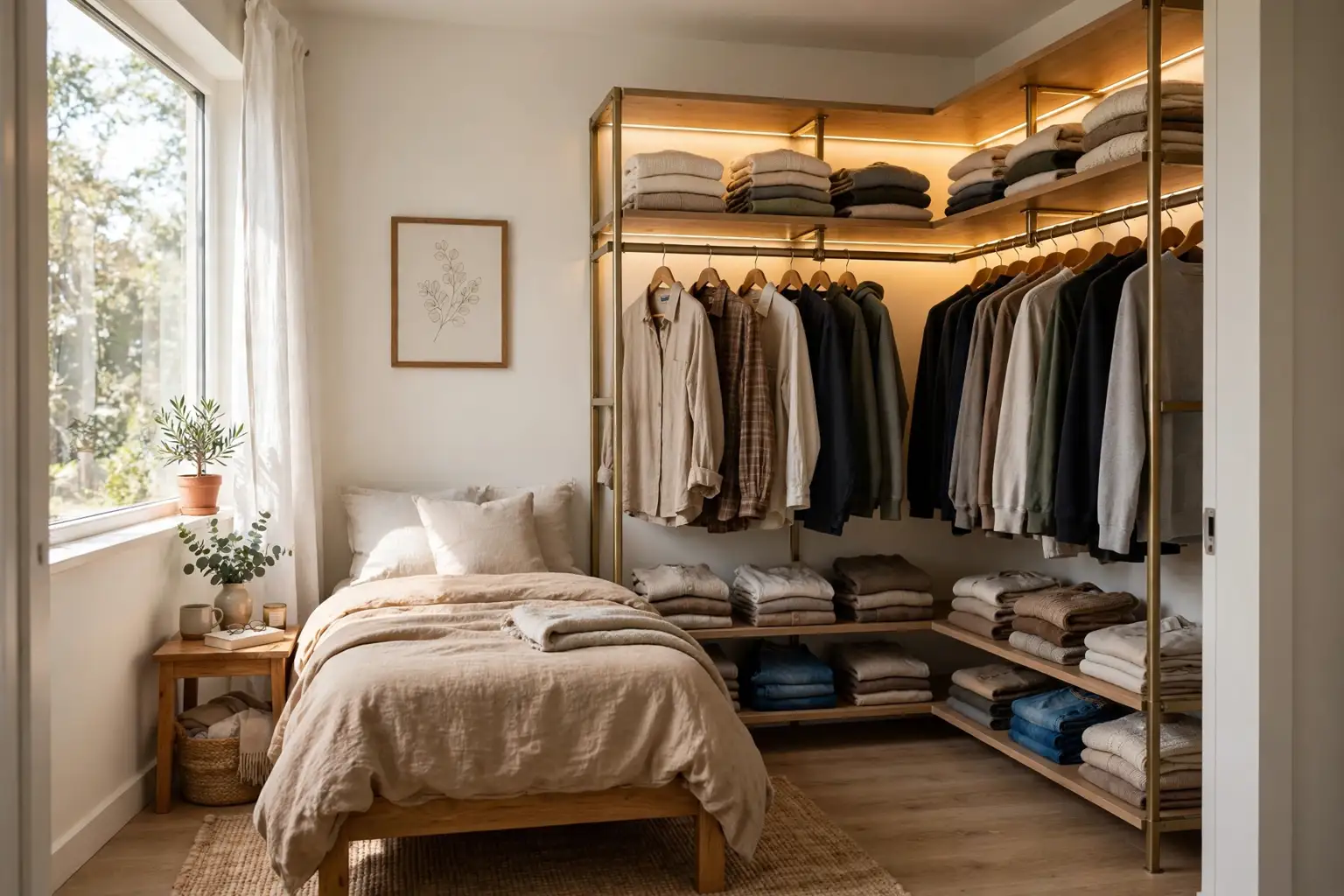 22 Closet Corner Ideas for Small Bedrooms for Homes of Every Size