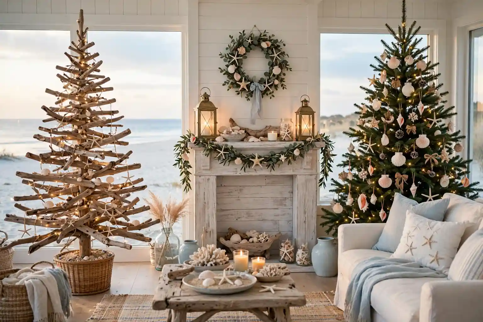 23 Coastal Christmas Decor Ideas Inspired by the Seaside