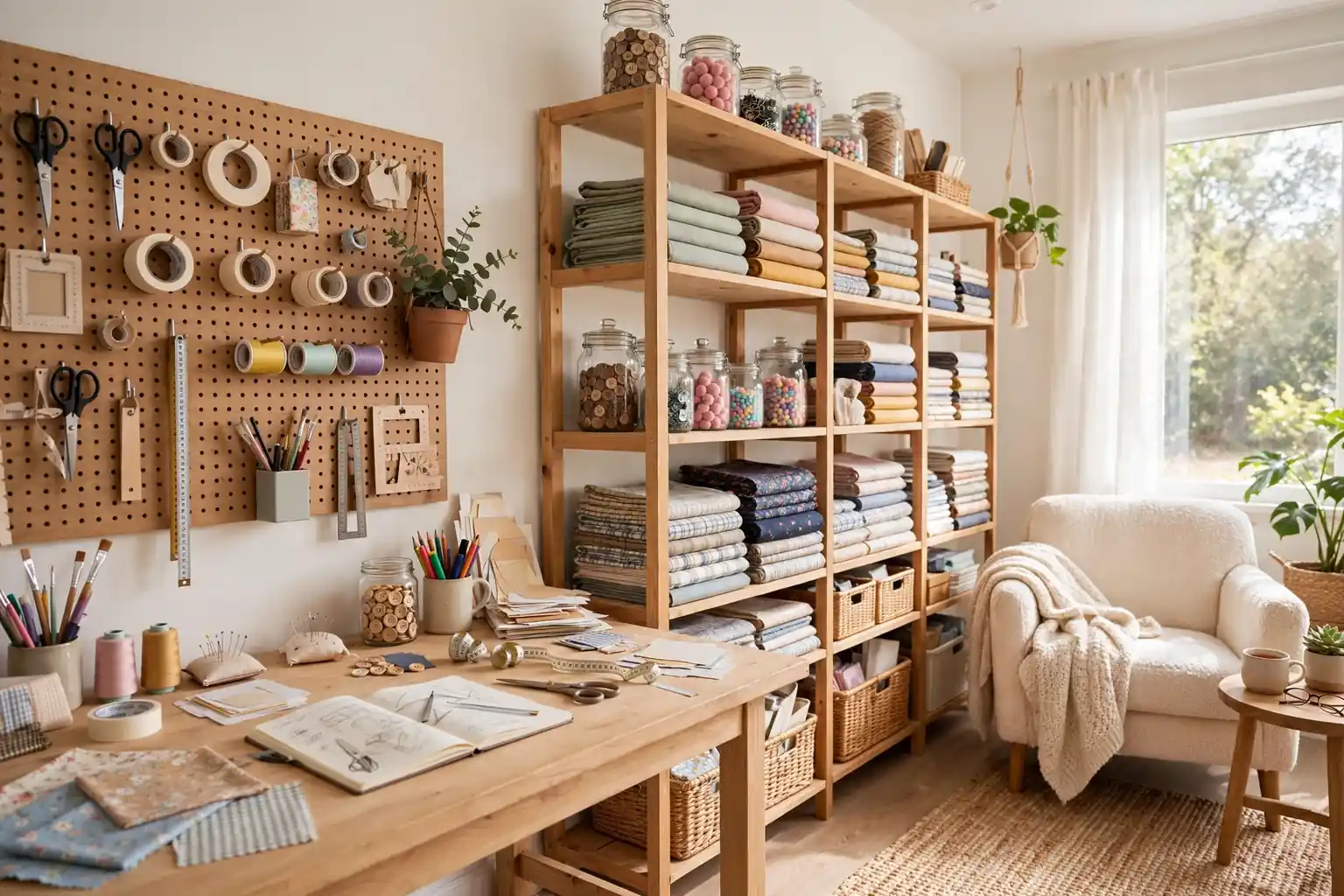 25 Craft Room Ideas for a Creative and Organized Space