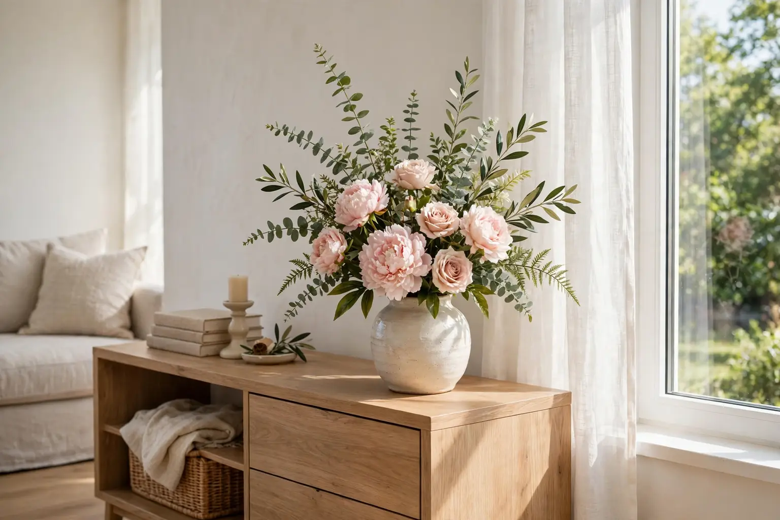 How to Style Fake Flowers in a Vase for a Natural Look