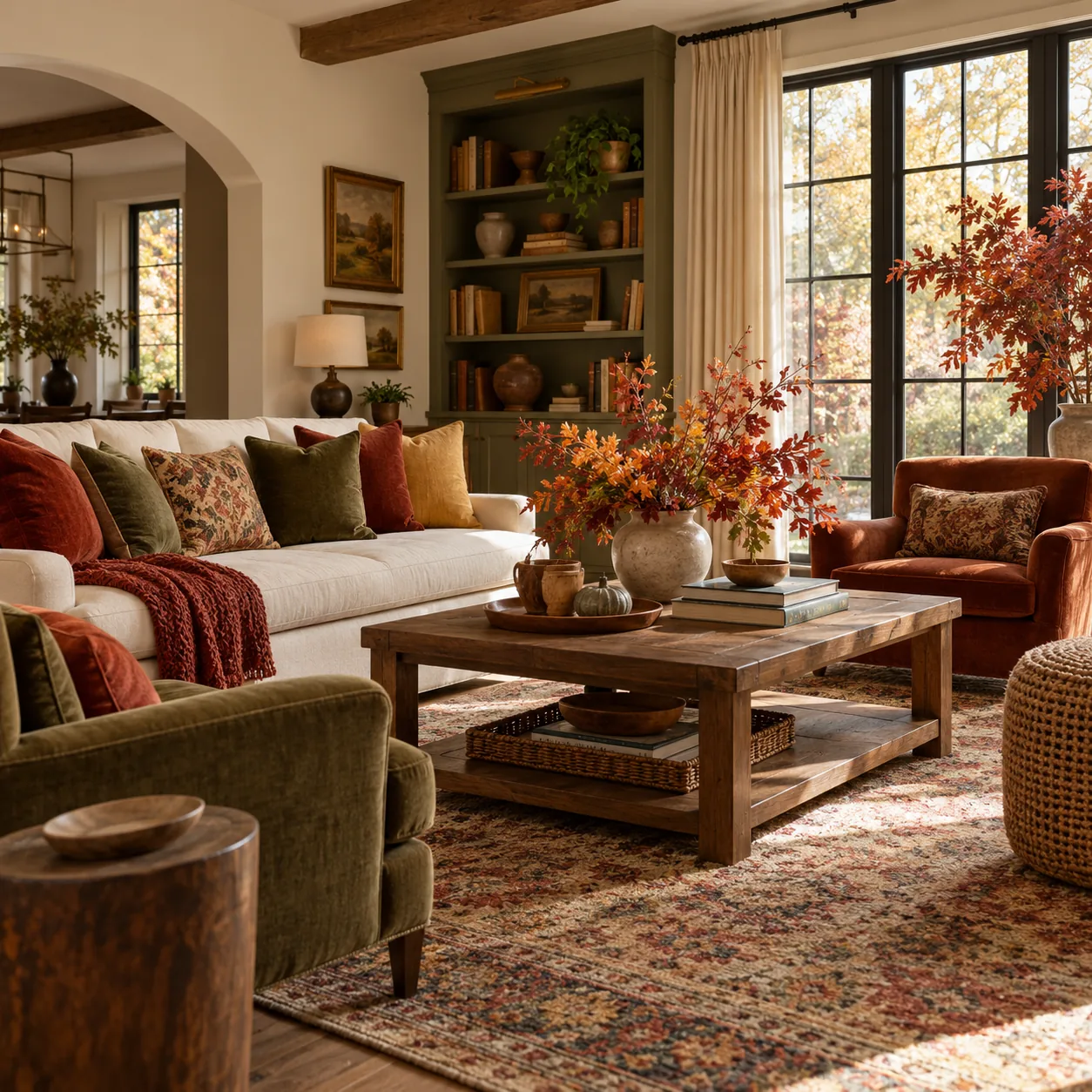 22 Fall Living Room Decor Ideas for a Relaxed Autumn