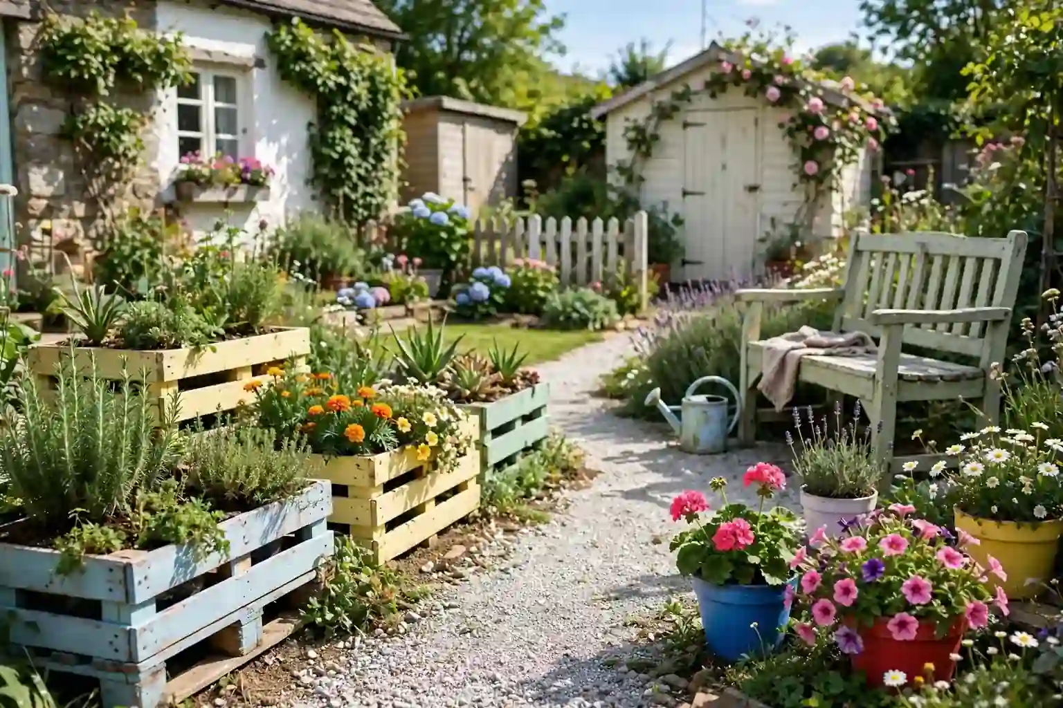 14 Garden Ideas on a Budget to Bring More Personality Home