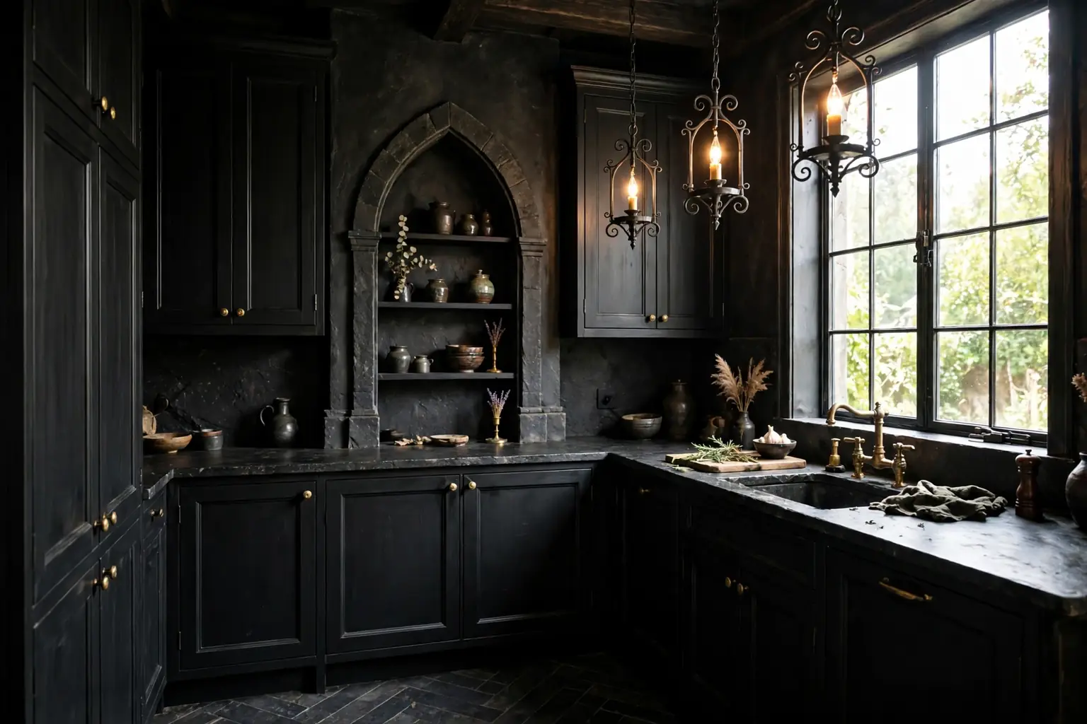 22 Gothic Kitchen Ideas to Make Small Spaces Work Harder