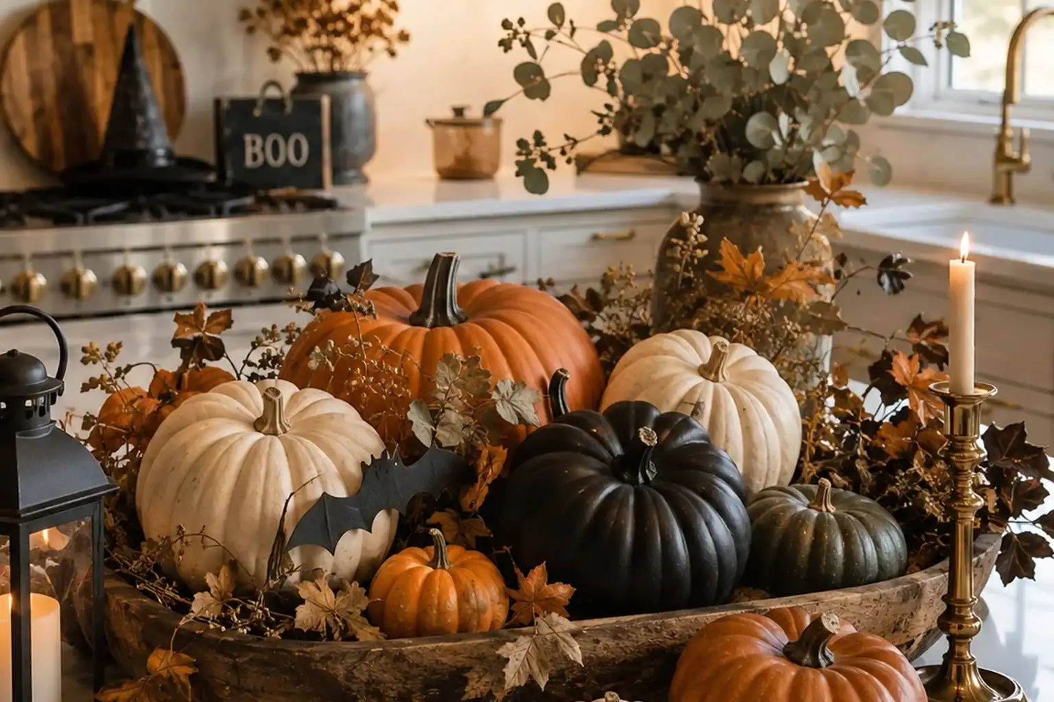 27 Halloween Kitchen Decor Ideas for a Welcoming, Lived-In Look