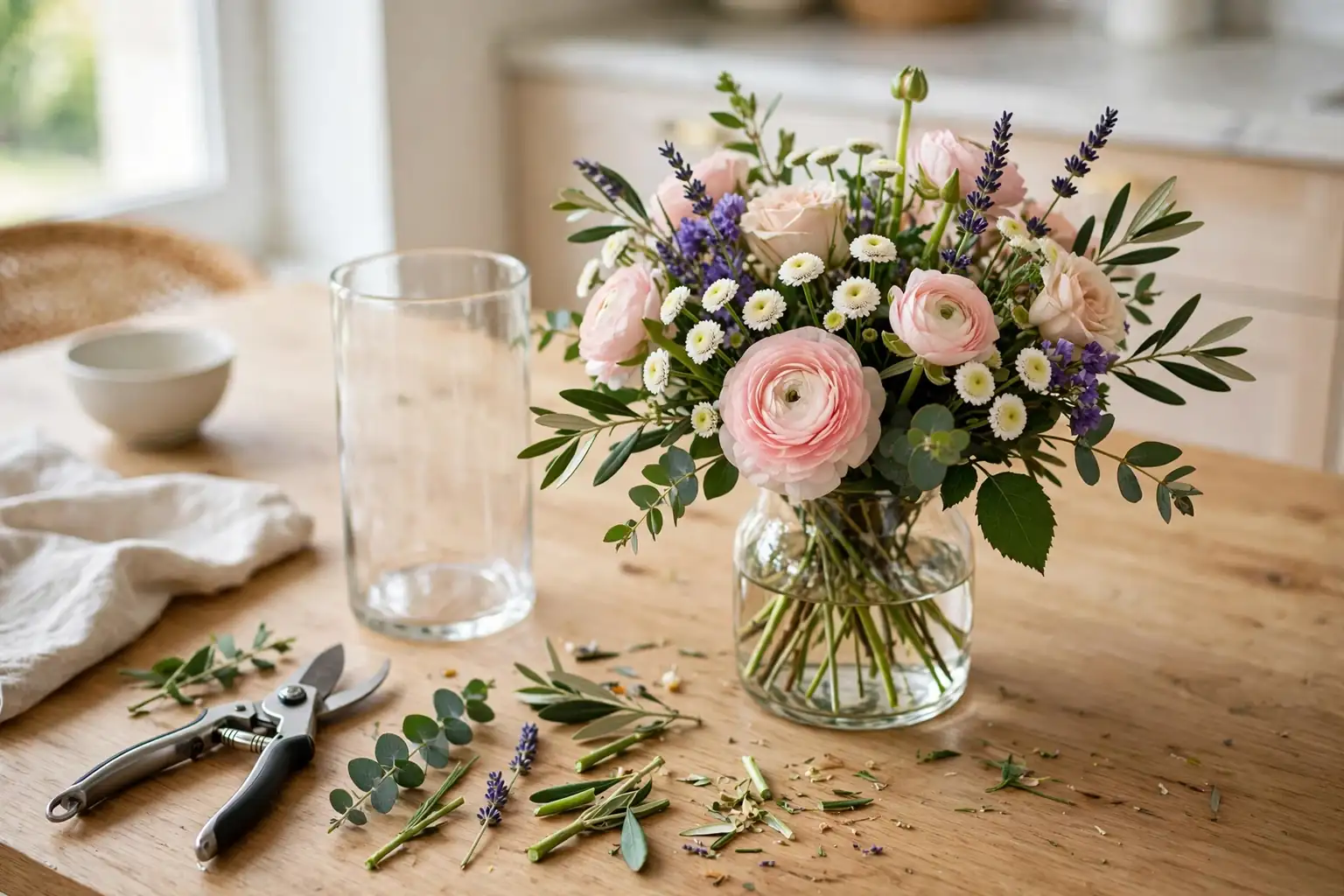 How to Arrange Flowers in a Vase for a Balanced Display