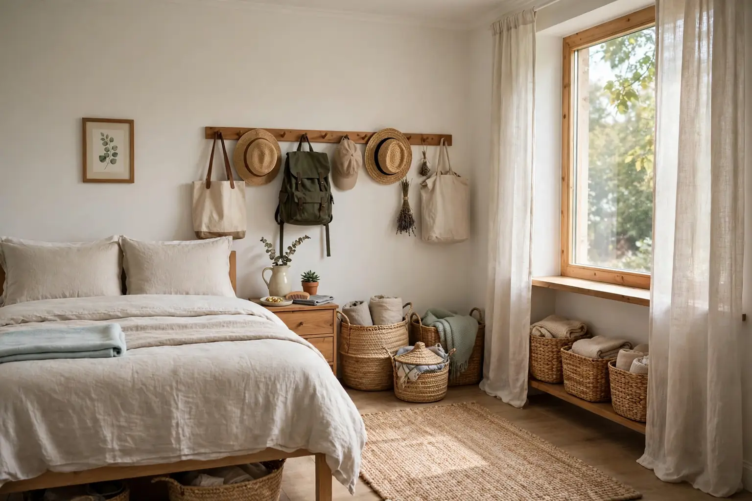 13 Inexpensive Small Bedroom Organization Ideas for More Style