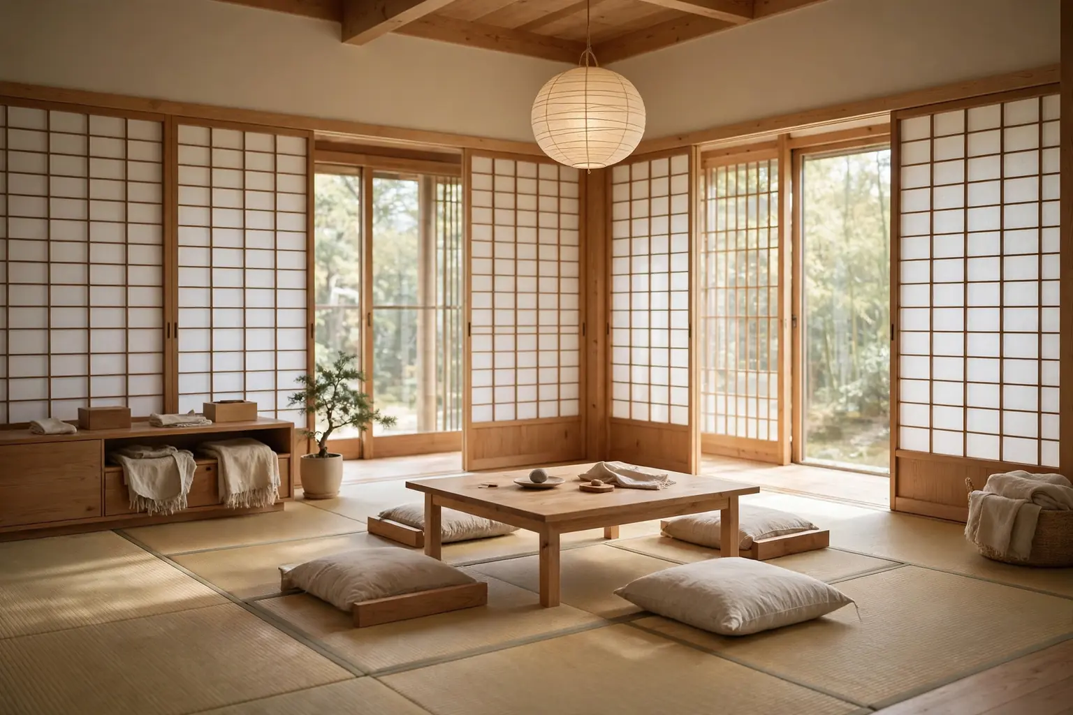 30 Japanese Living Room Decor Ideas to Make Every Corner Count