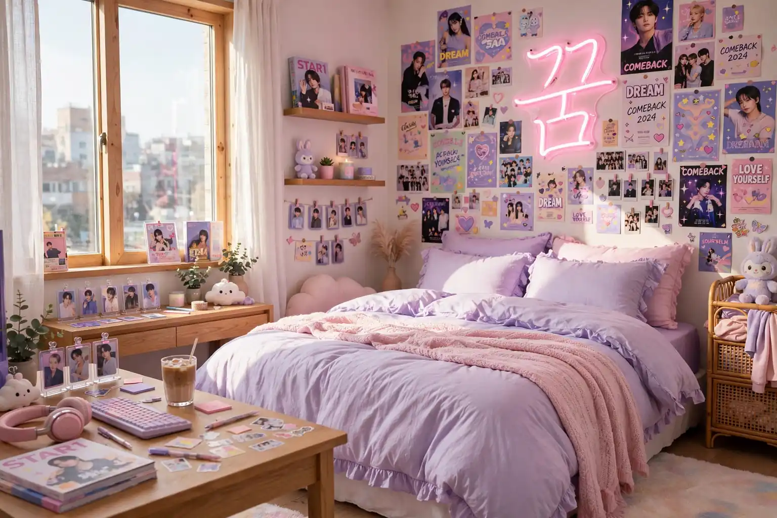 33 K Pop Aesthetic Room Ideas for a Stylish Room That Works