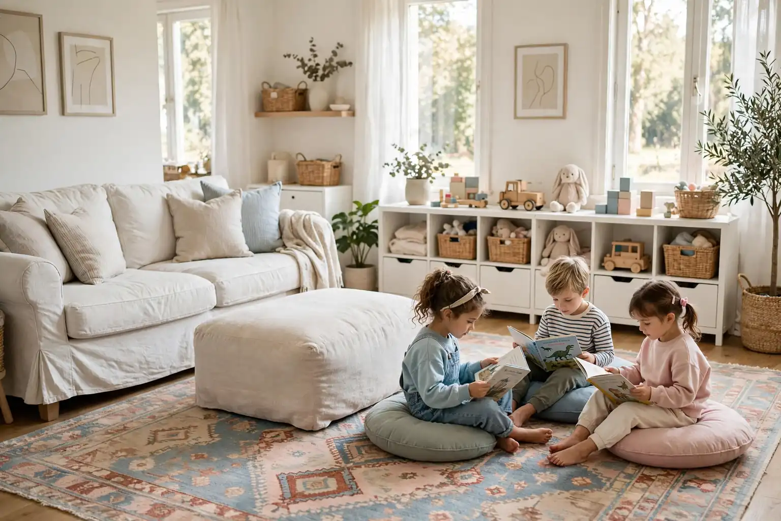 11 Kid Friendly Living Room Decor Ideas for Homes of Every Size