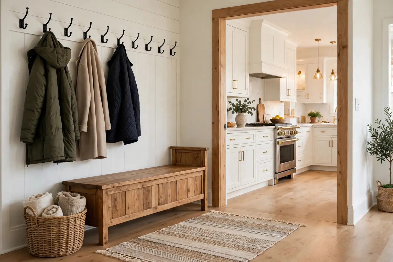 11 Kitchen Entryway Ideas to Make Any Room Feel Cozier