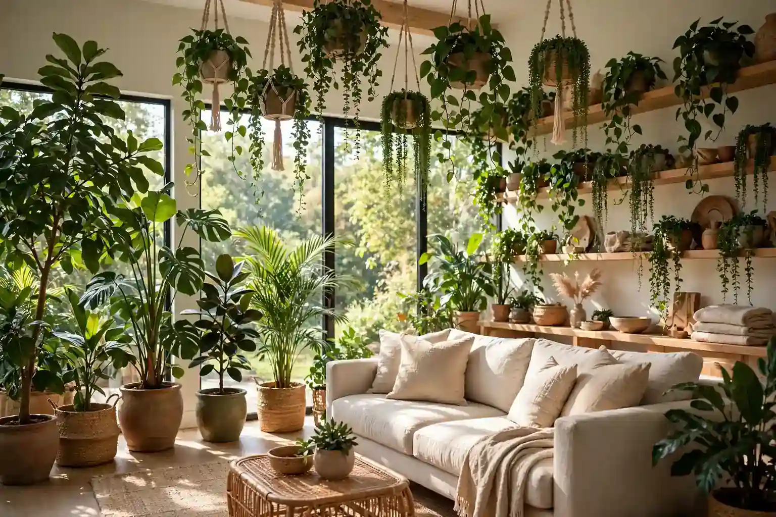 24 Living Room Decor Ideas for Plant Lovers to Inspire You