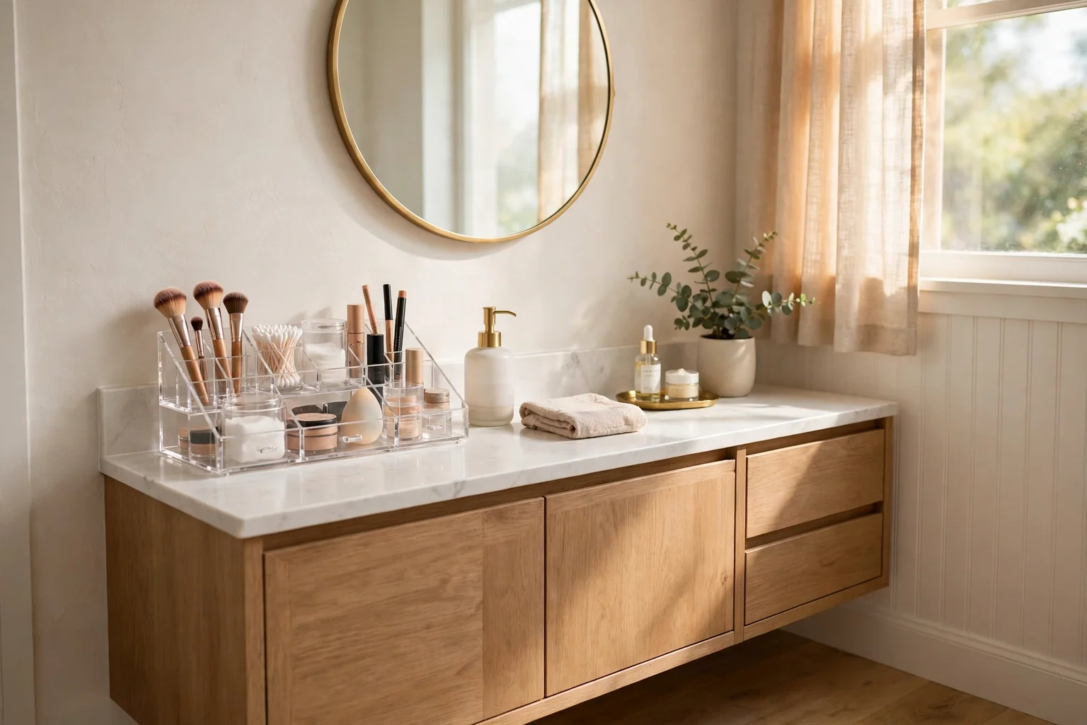 22 Makeup Storage Ideas for Small Bathroom to Save for Later