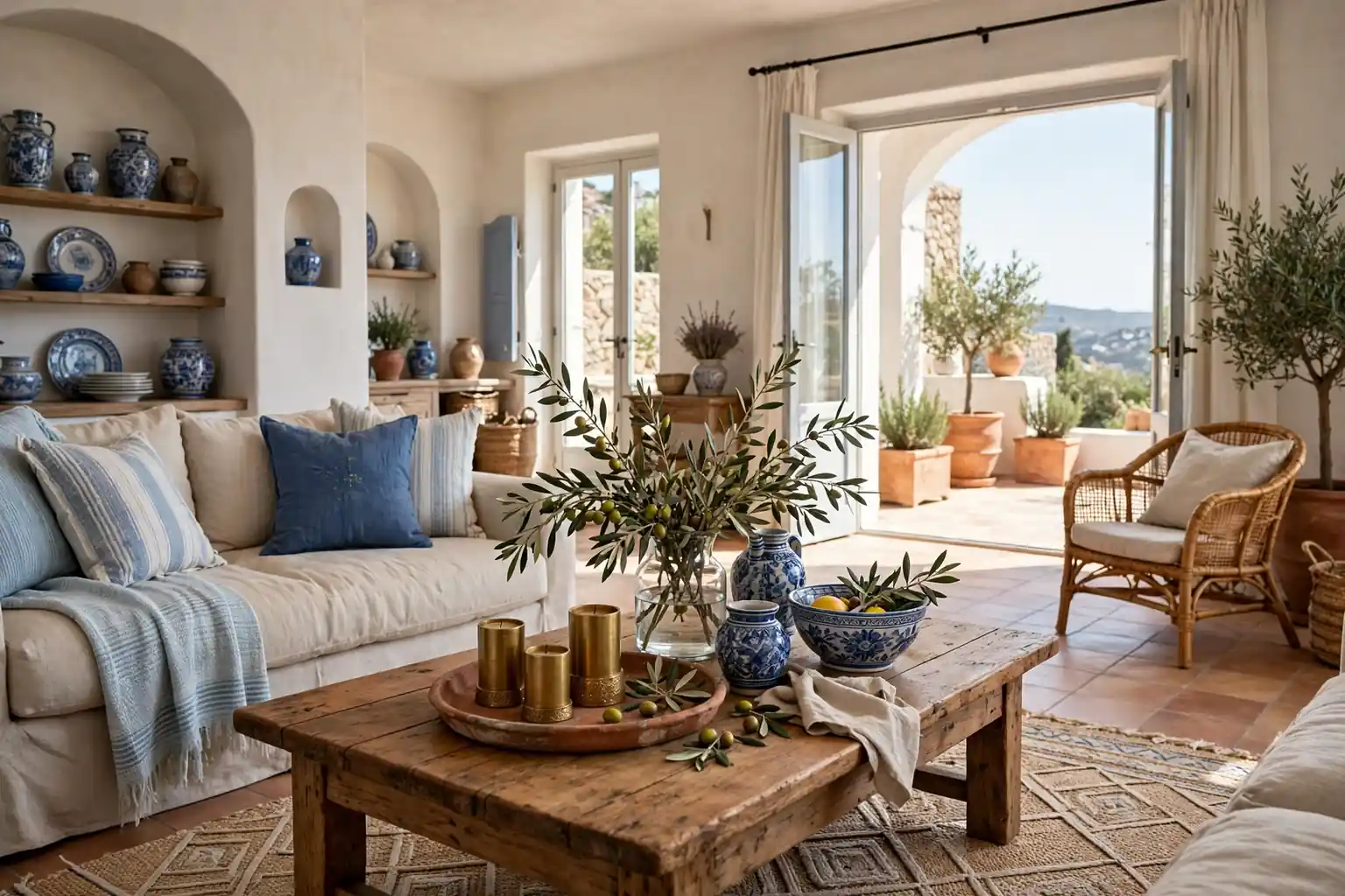 22 Mediterranean Coffee Table Styling Ideas for Any Home