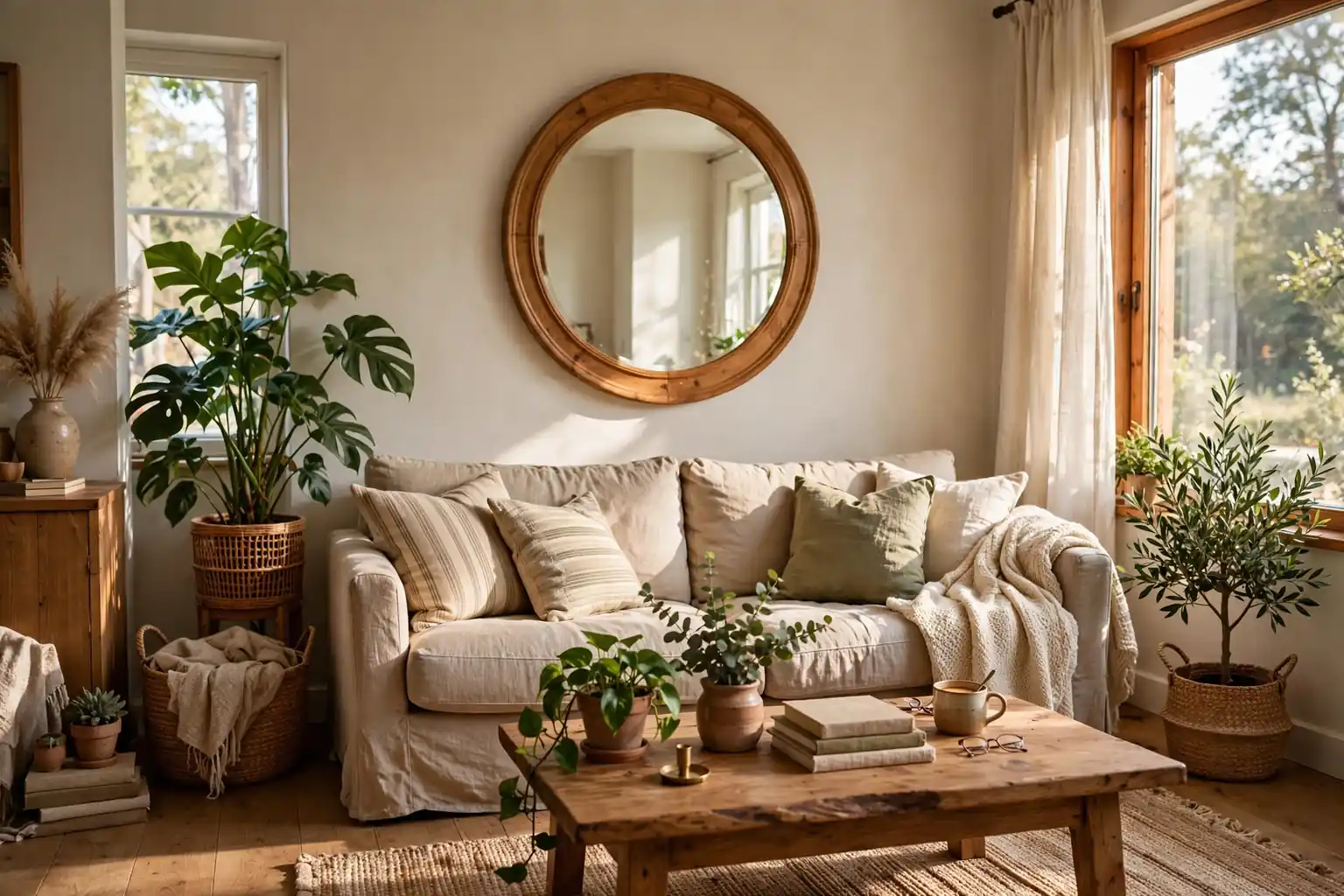 11 Mirror Wall Decor Ideas for a Welcoming, Lived-In Look