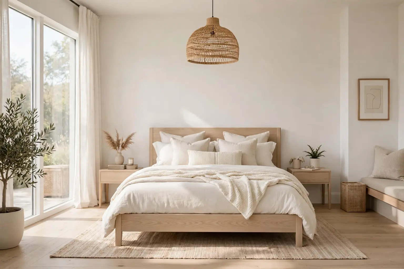 28 Modern Neutral Bedroom Ideas to Bring More Personality Home