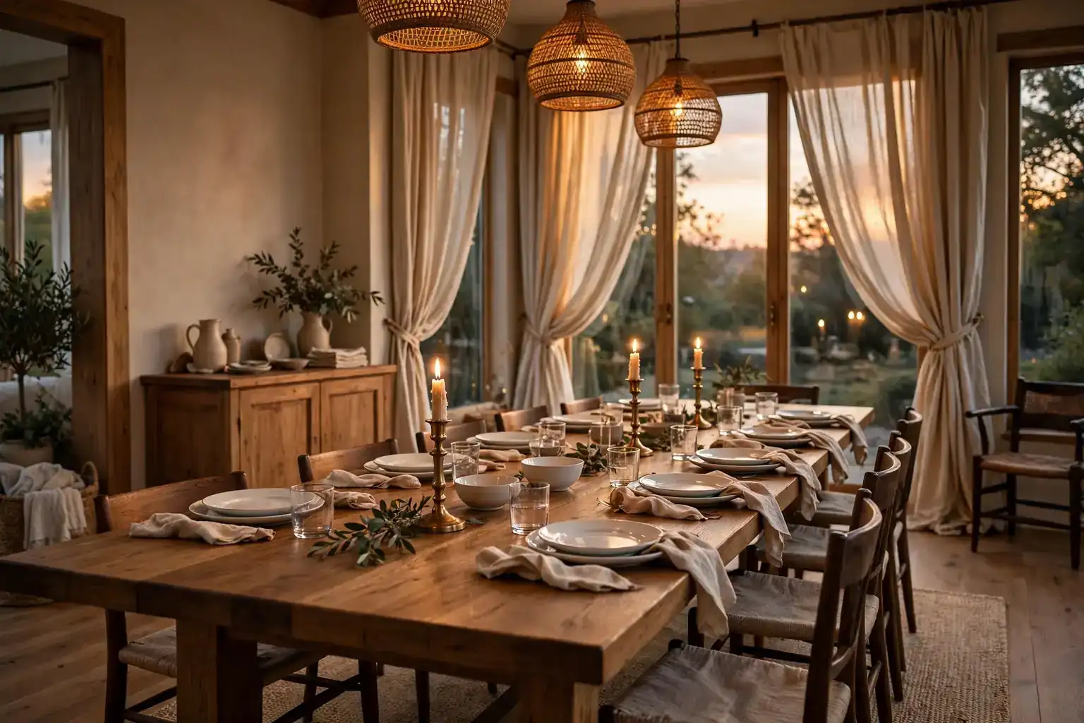 17 Nancy Meyers Inspired Dining Room Ideas for Warm Gatherings