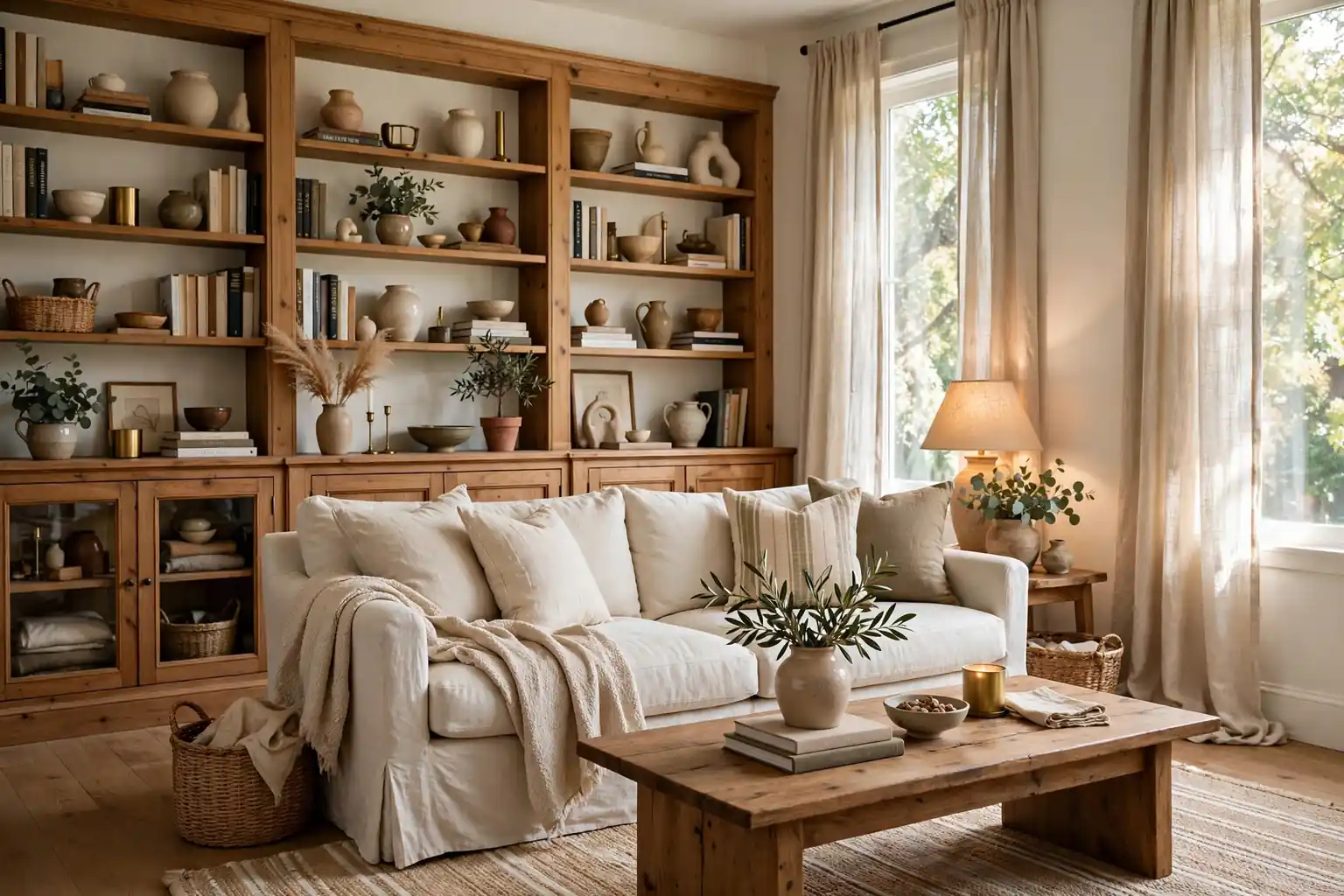 19 Nancy Meyers Inspired Living Room Ideas for a Collected Look