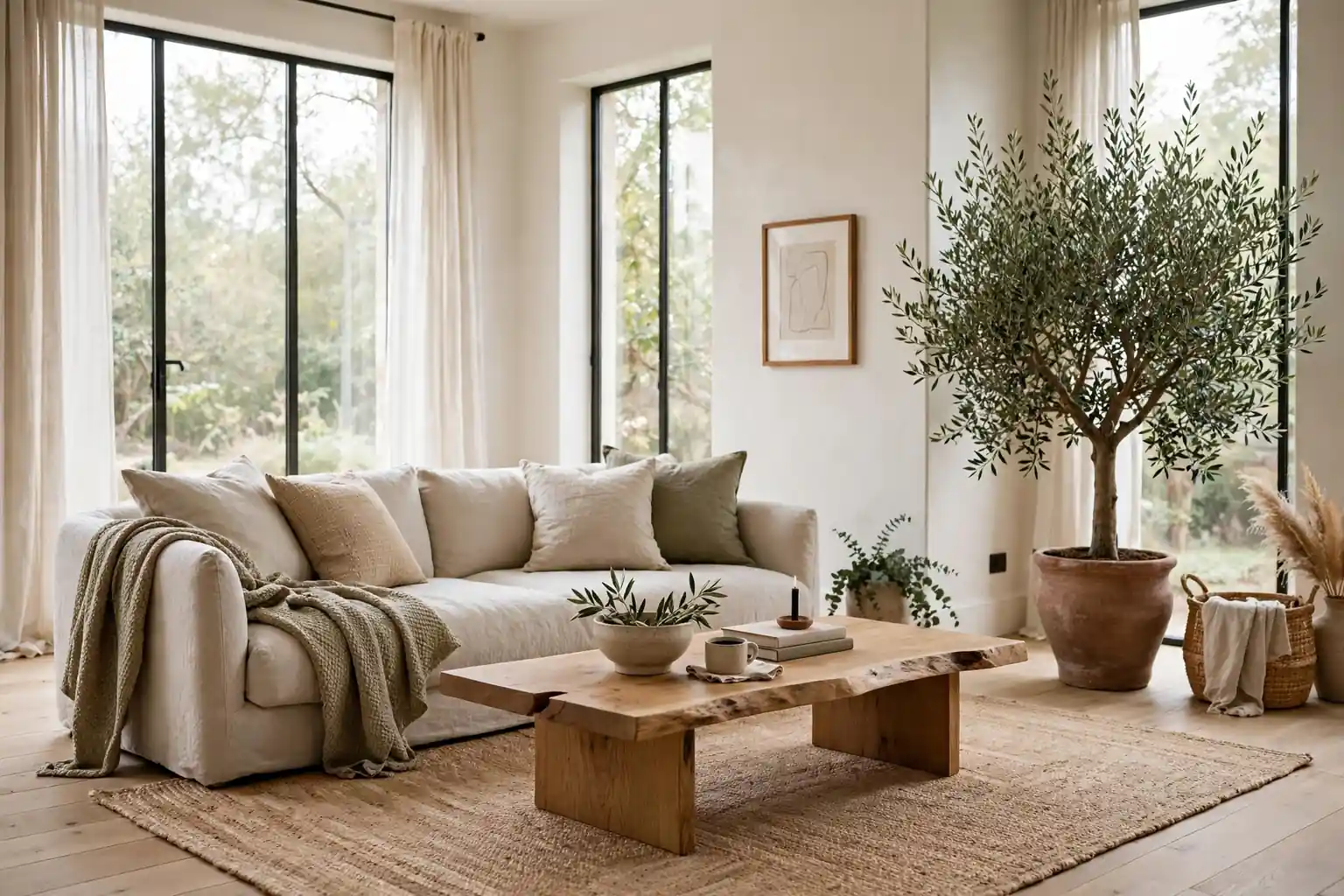 34 Organic Modern Living Room Ideas to Inspire Your Next Room Refresh