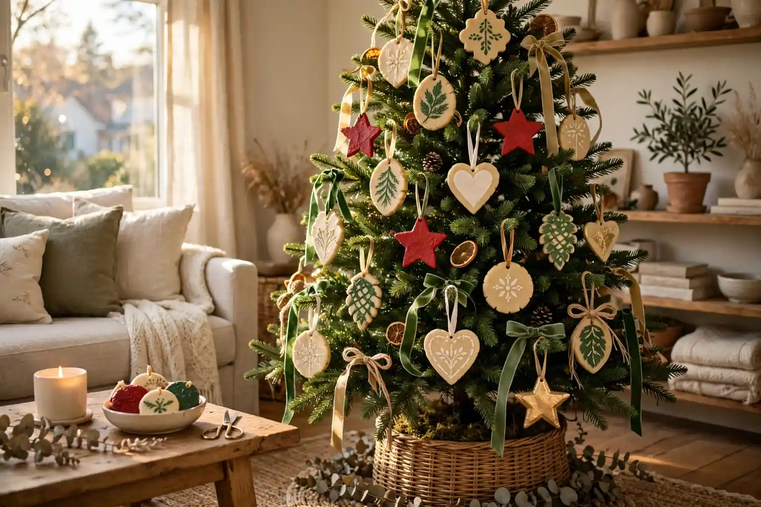 An Easy Ornament Dough Recipe for Handmade Holiday Decorations