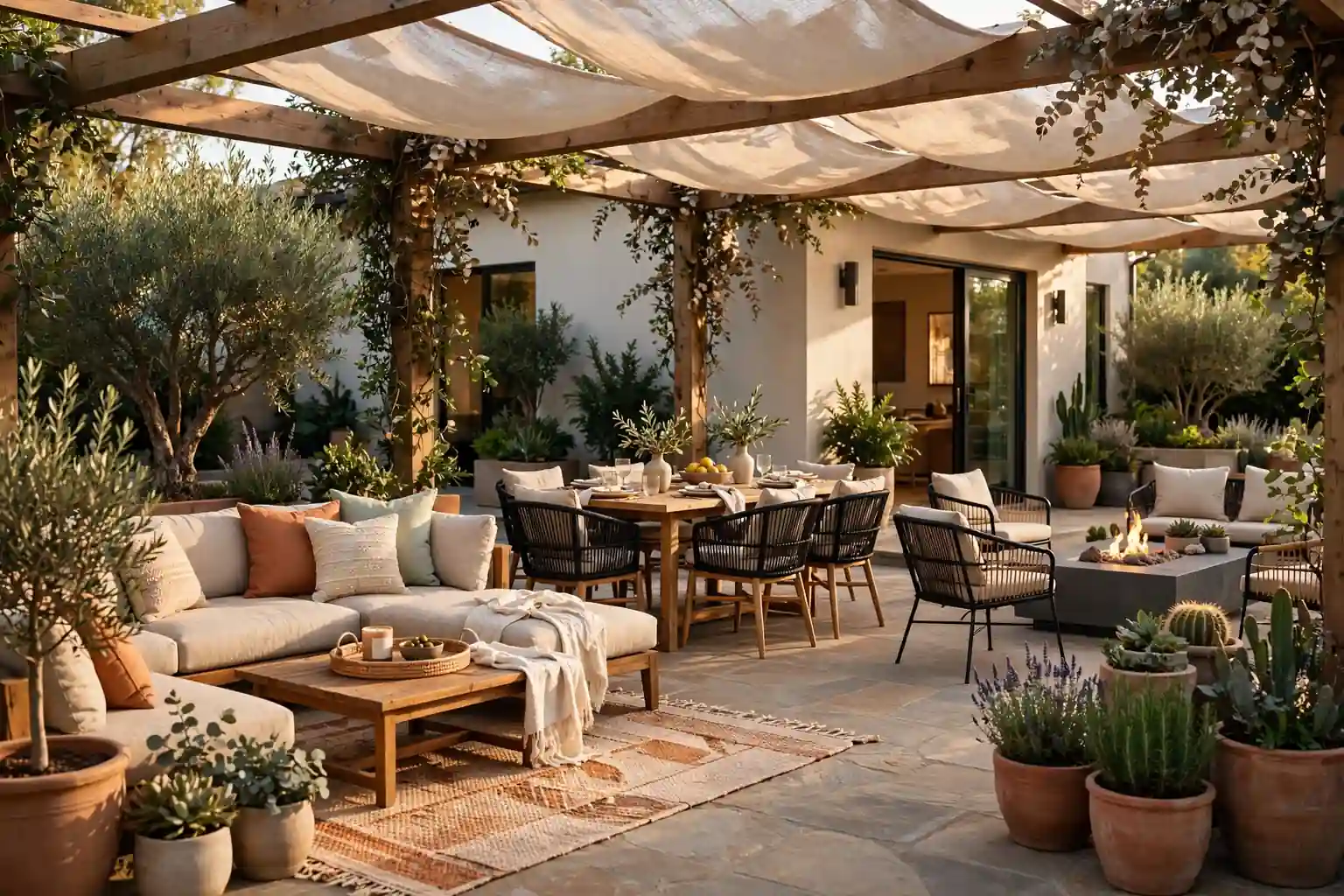 21 Outdoor Patio Seating Ideas for Spaces Big and Small