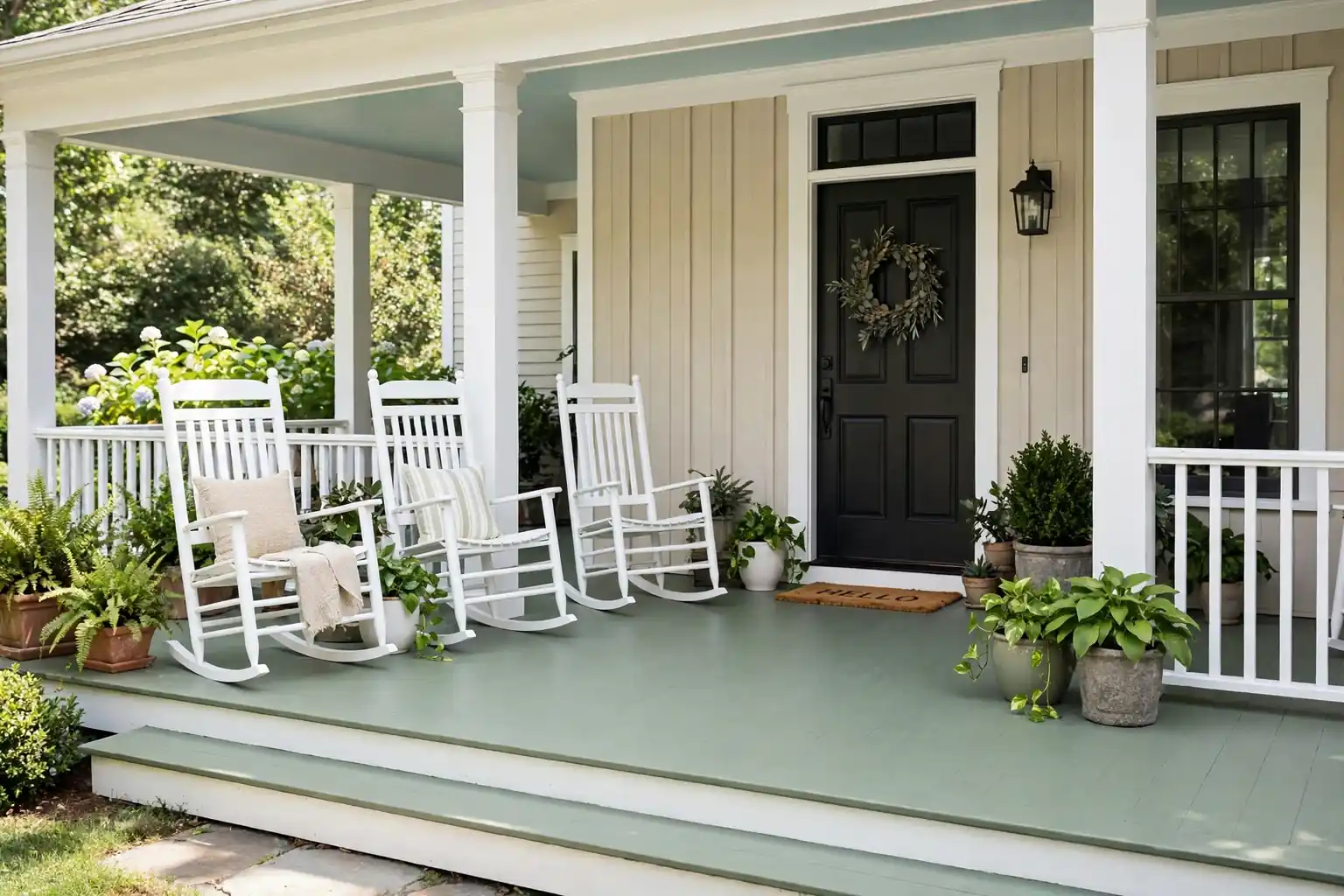17 Painted Porch Floor Ideas to Refresh Your Entrance