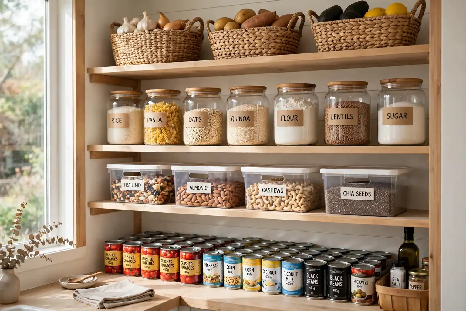 18 Pantry Organization Ideas for a More Polished Space