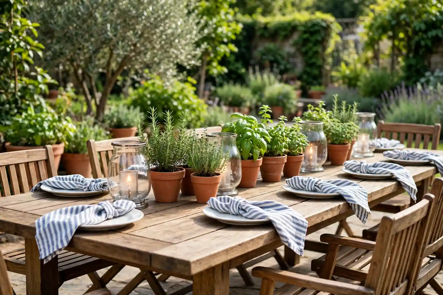 19 Patio Table Decor Ideas for Everyday Outdoor Dining