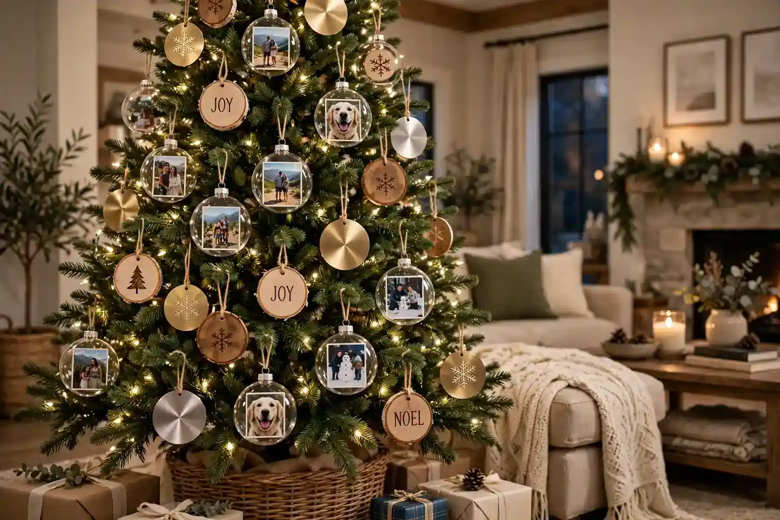 15 Personalized Photo Ornament Ideas for Meaningful Holiday Decor