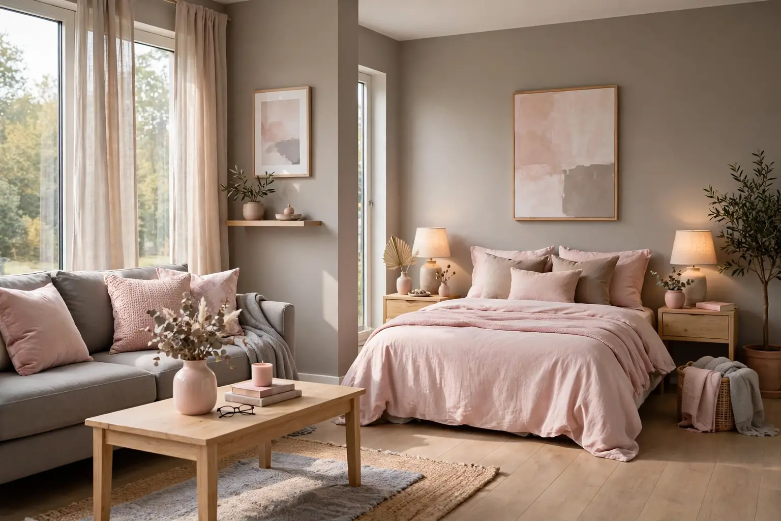 29 Pink and Grey Room Ideas to Refresh Your Space