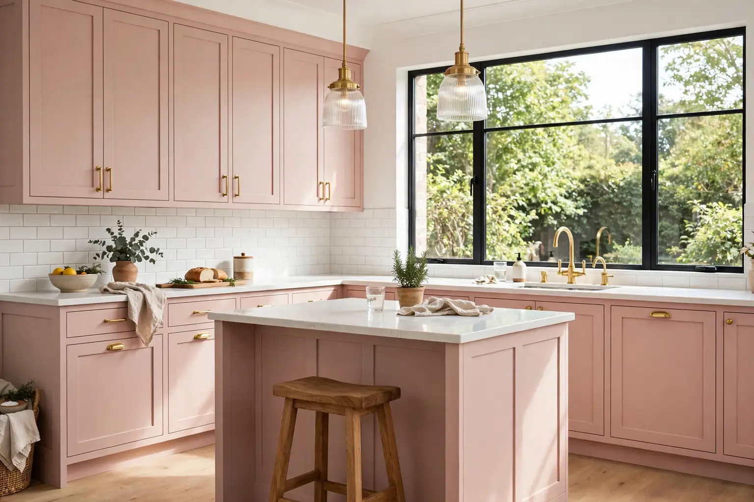 32 Pink Kitchen Ideas That Feel Both Cozy and Current