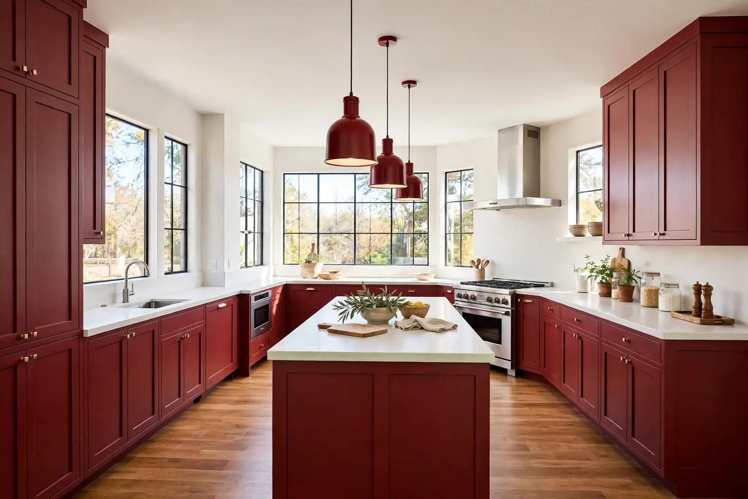11 Red Kitchen Decor Ideas That Bring Practical Style Home