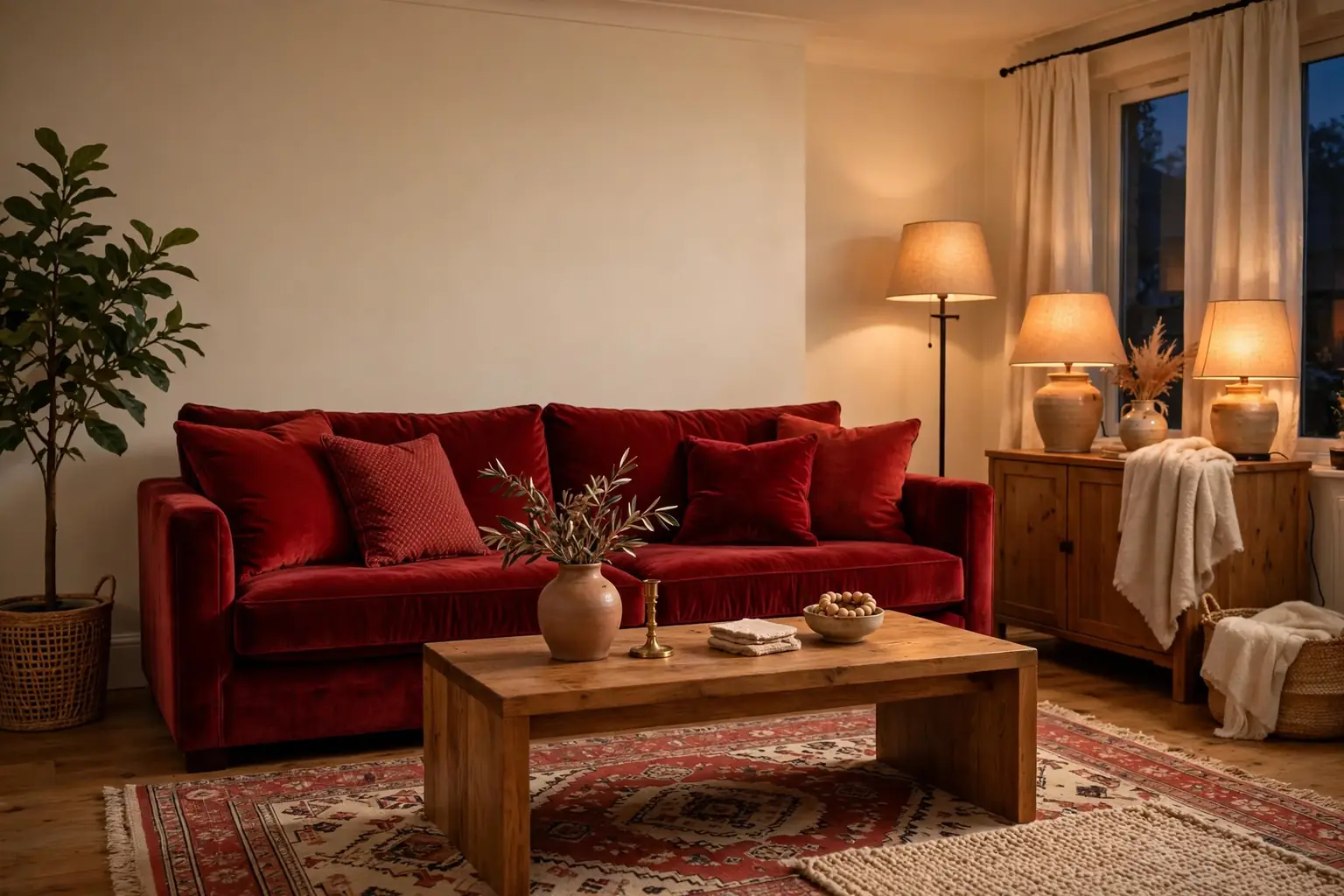 16 Red Living Room Decor Ideas to Make Any Room Feel Cozier