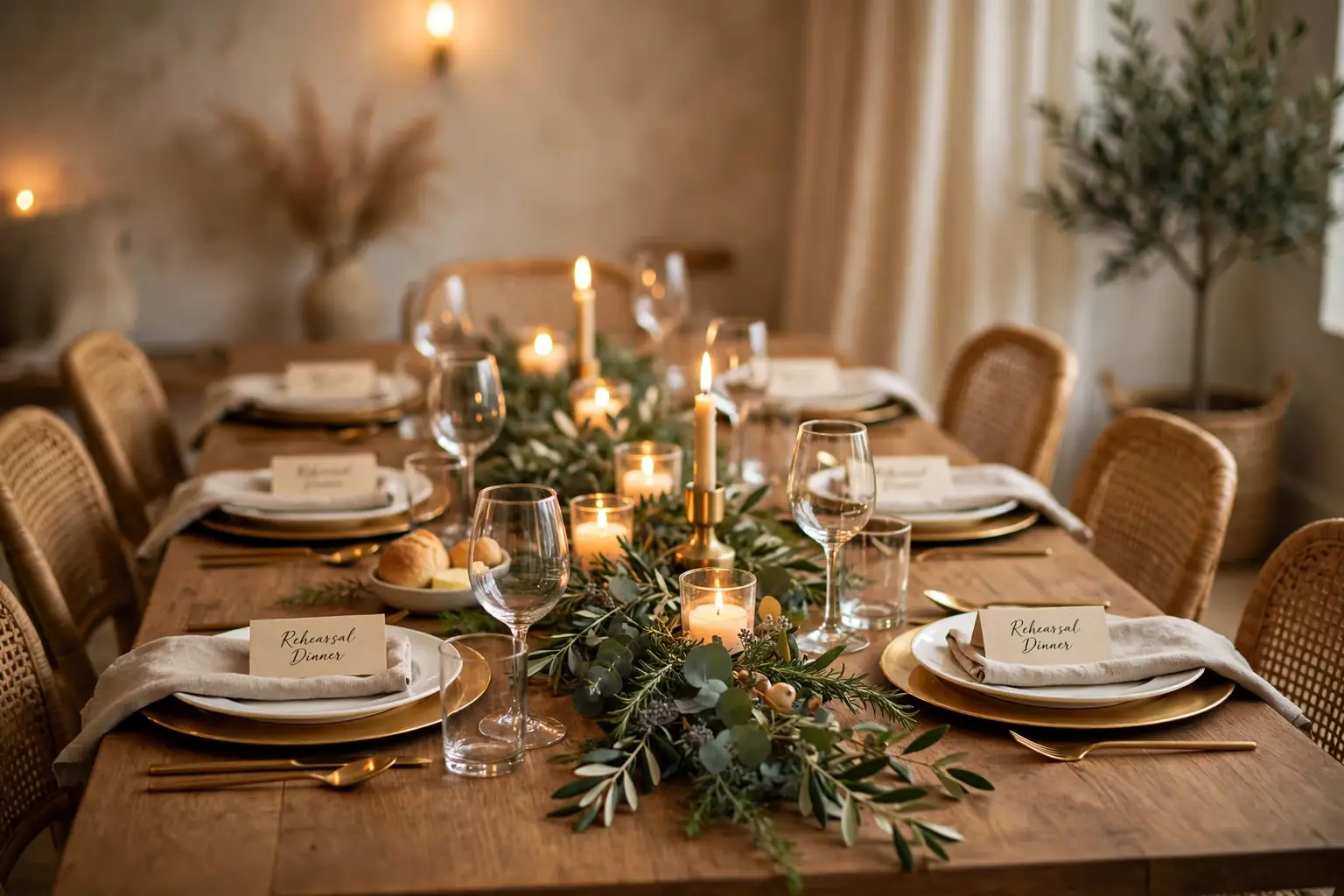 19 Rehearsal Dinner Table Decoration Ideas for an Intimate Gathering