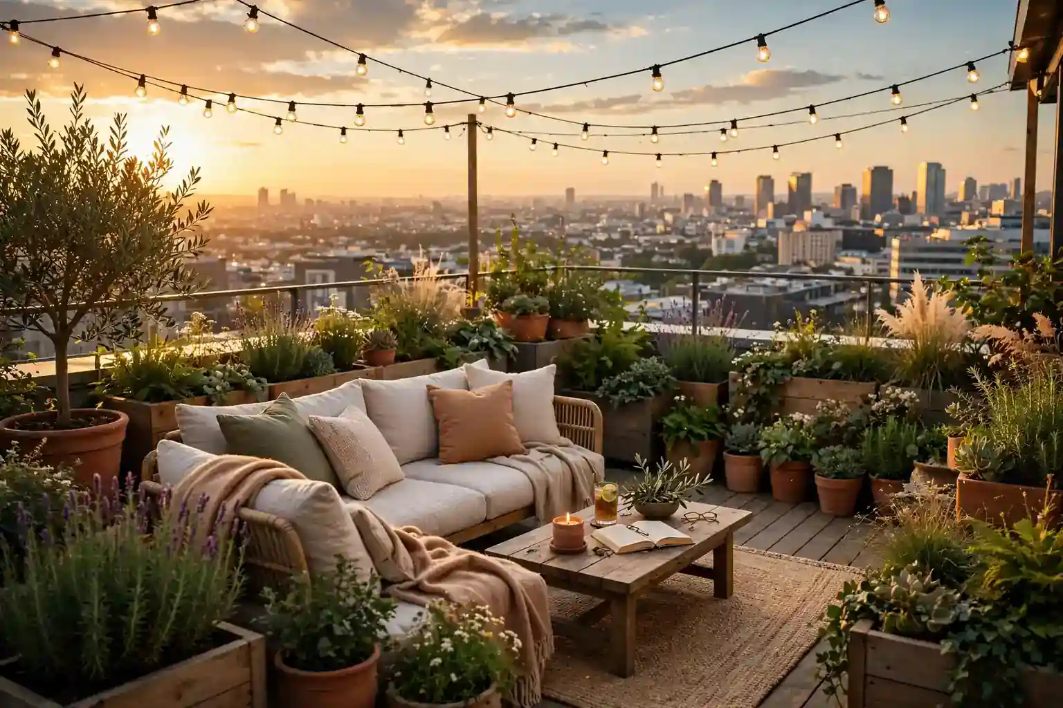 22 Rooftop Garden Ideas That Feel Both Cozy and Current