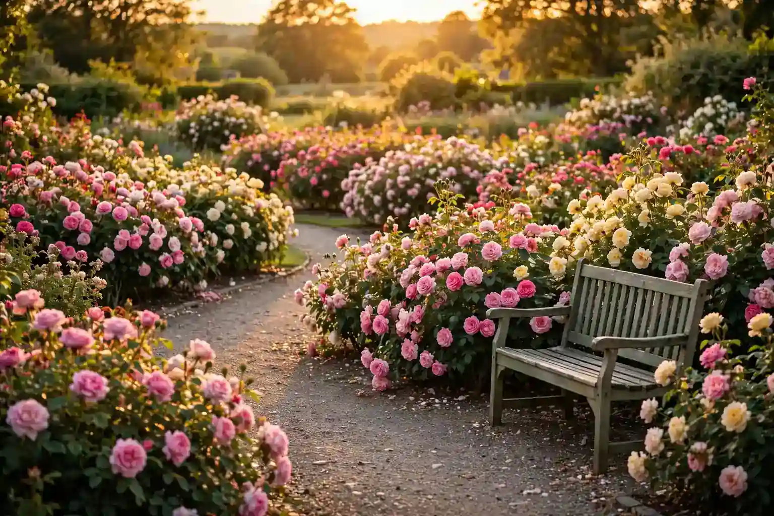 22 Ways to Create a Beautiful Rose Garden