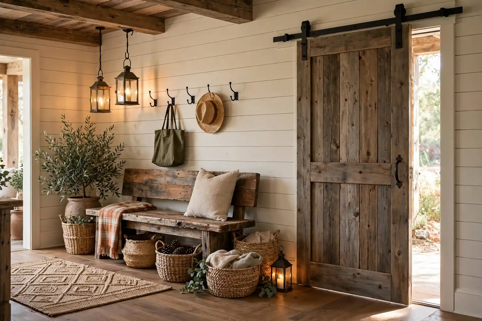 22 Rustic Entryway Ideas for Homes of Every Size