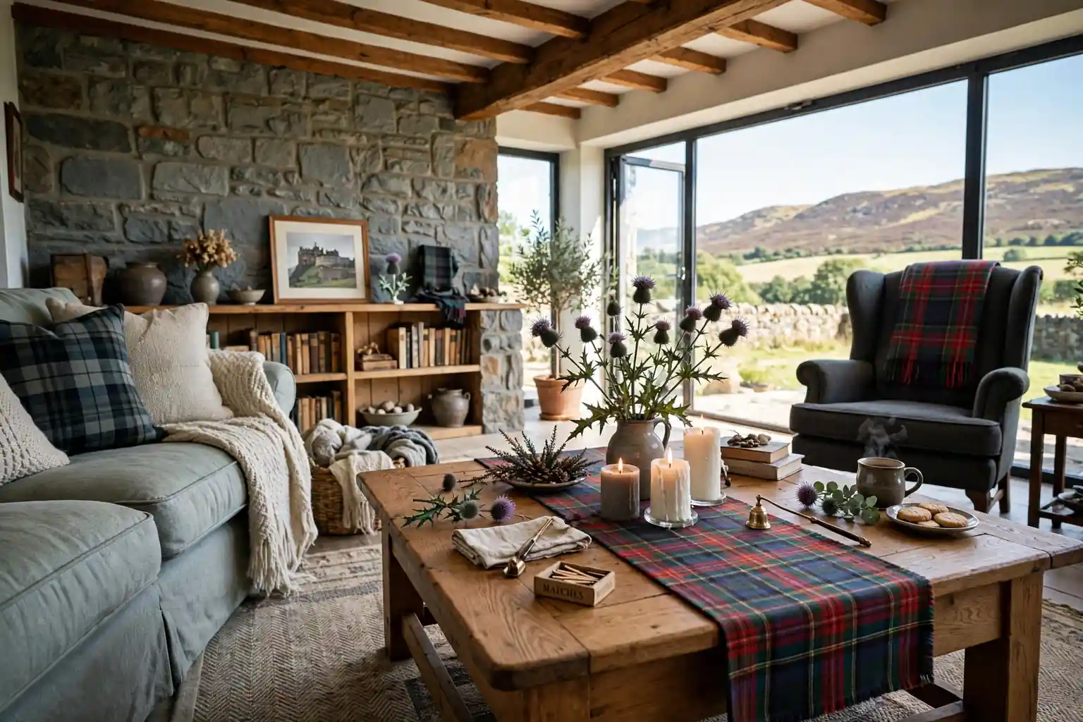 28 Scottish Coffee Table Styling Ideas for a Warm, Inviting Home