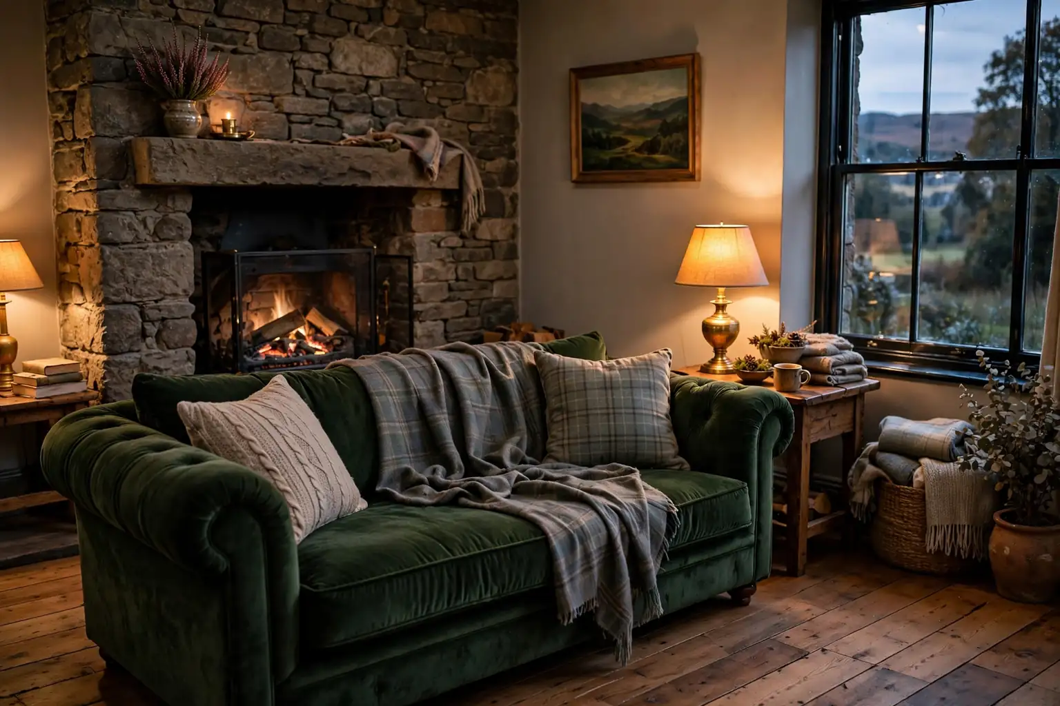 14 Scottish Living Room Ideas That Feel Both Cozy and Current